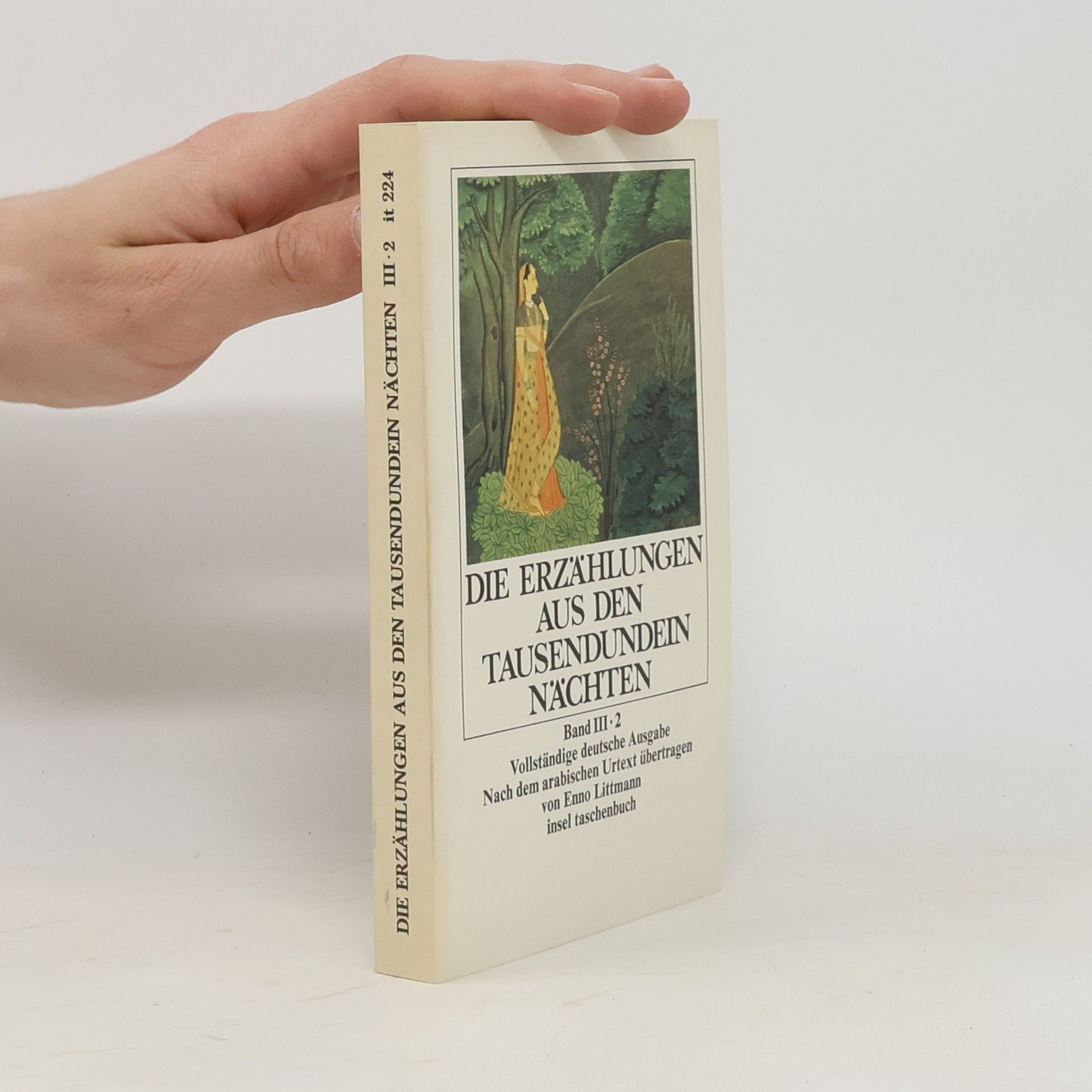 Enno Littmann Die Erzählungen aus den Tausendundein Nächten Band III - 2