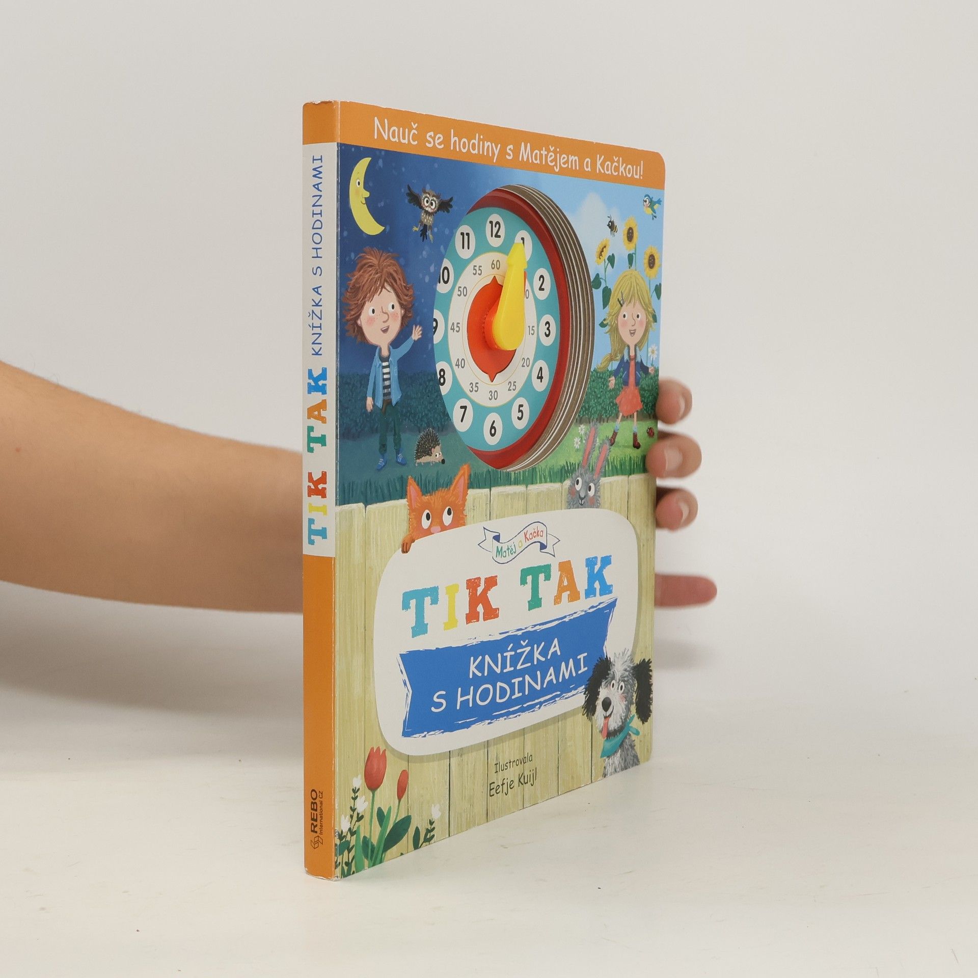Tik tak. Knížka s hodinami