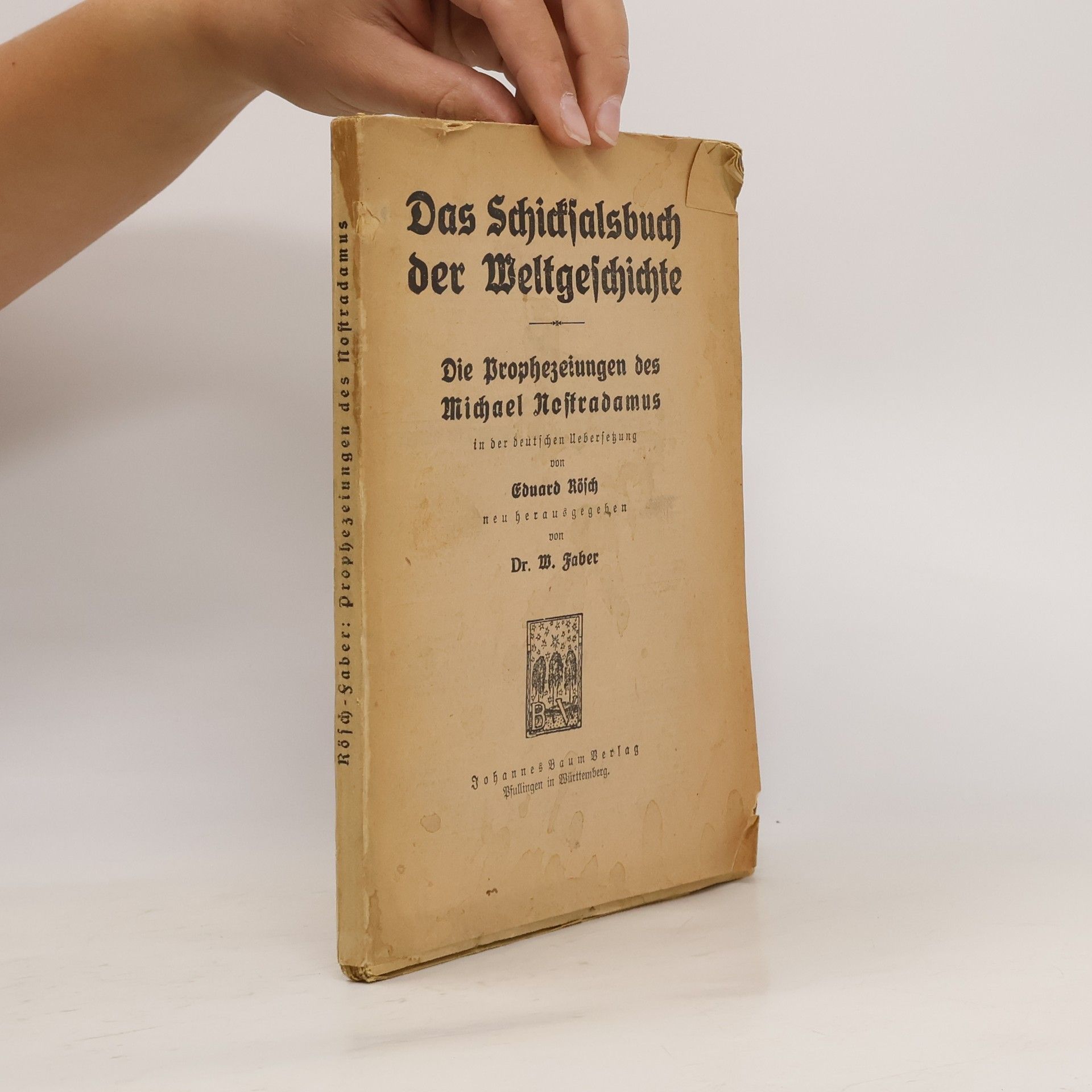 Das Schicksalsbuch Der Weltgeschichte