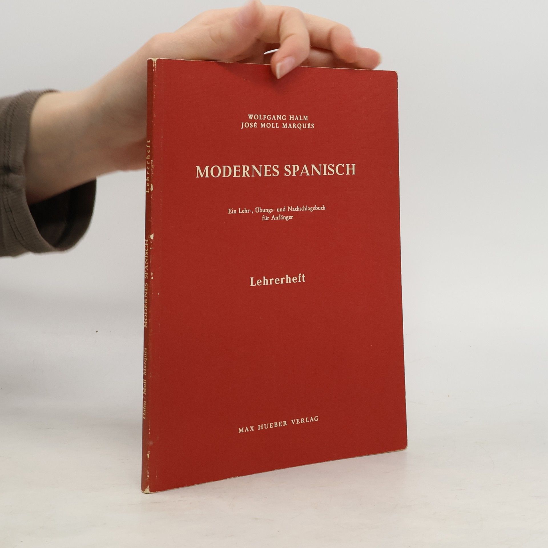 Wolfgang Halm Modernes Spanisch