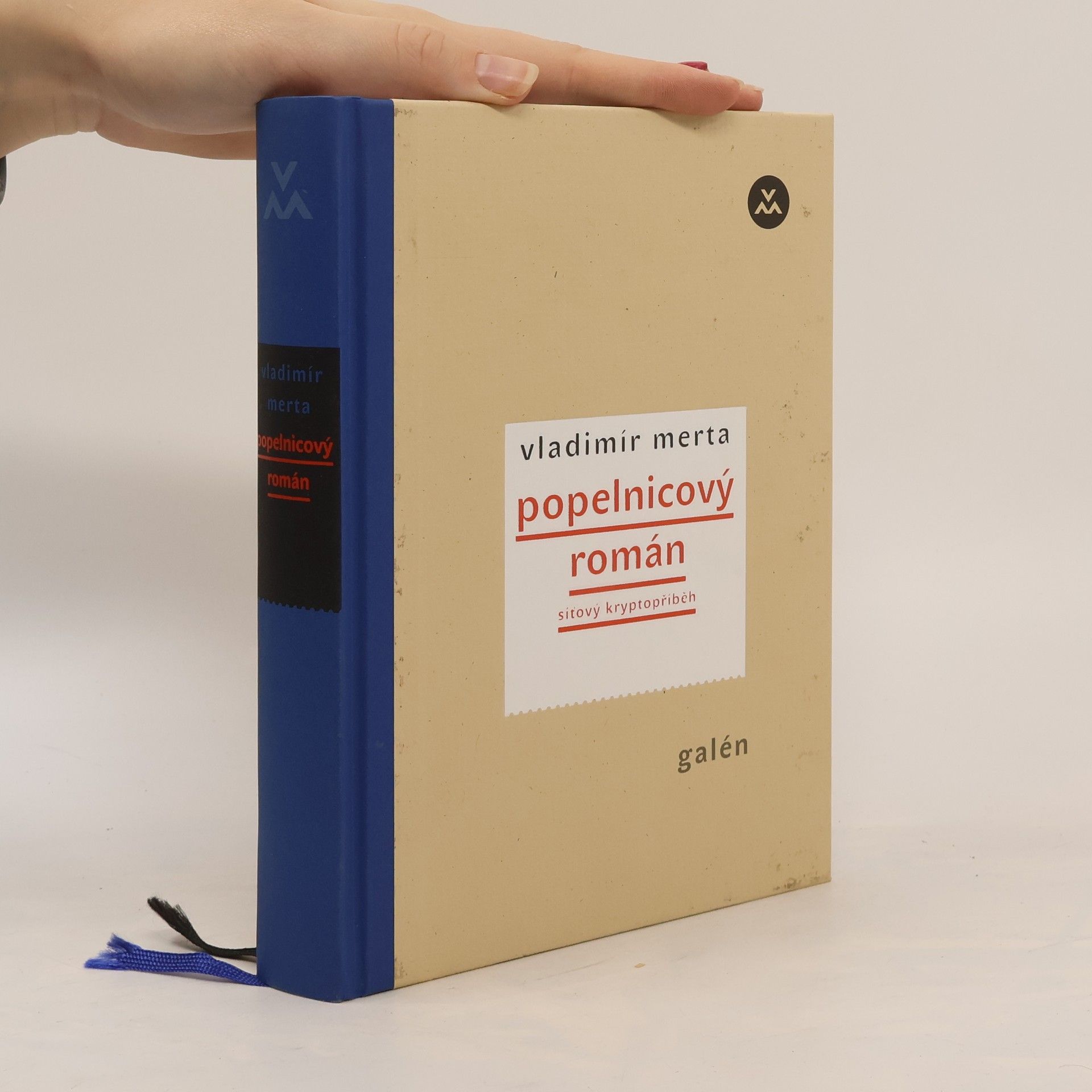 Vladimír Merta Popelnicový román