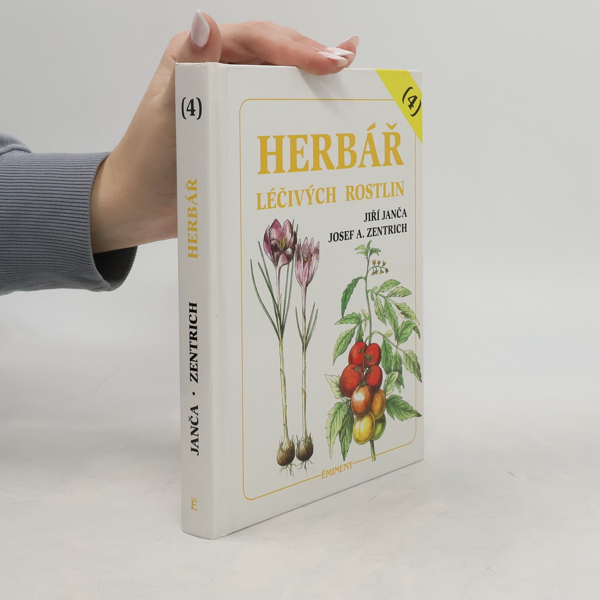 Josef Antonín Zentrich Herbář léčivých rostlin. 4. díl