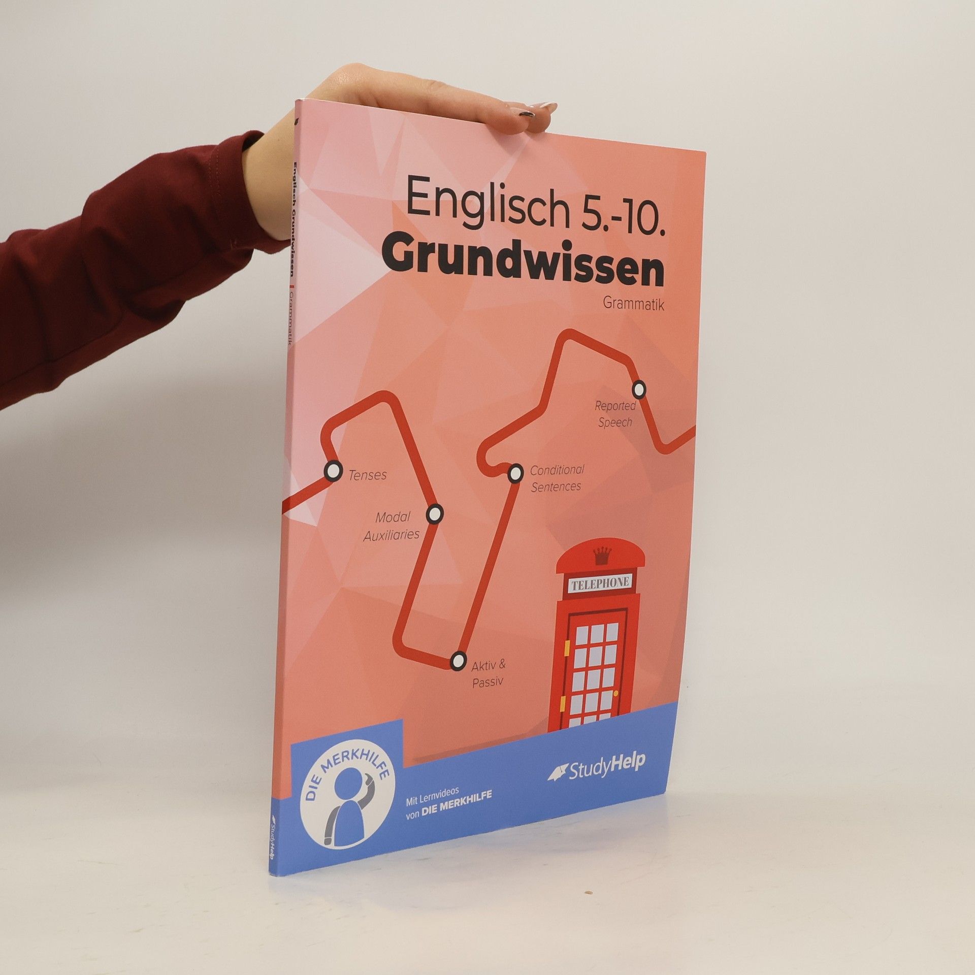 Englisch Grundwissen Klasse 5 bis 10 in Grammatik - Übungsbuch, Lernheft, Aufgaben mit Lösungen - für Realschule & Gymnasium