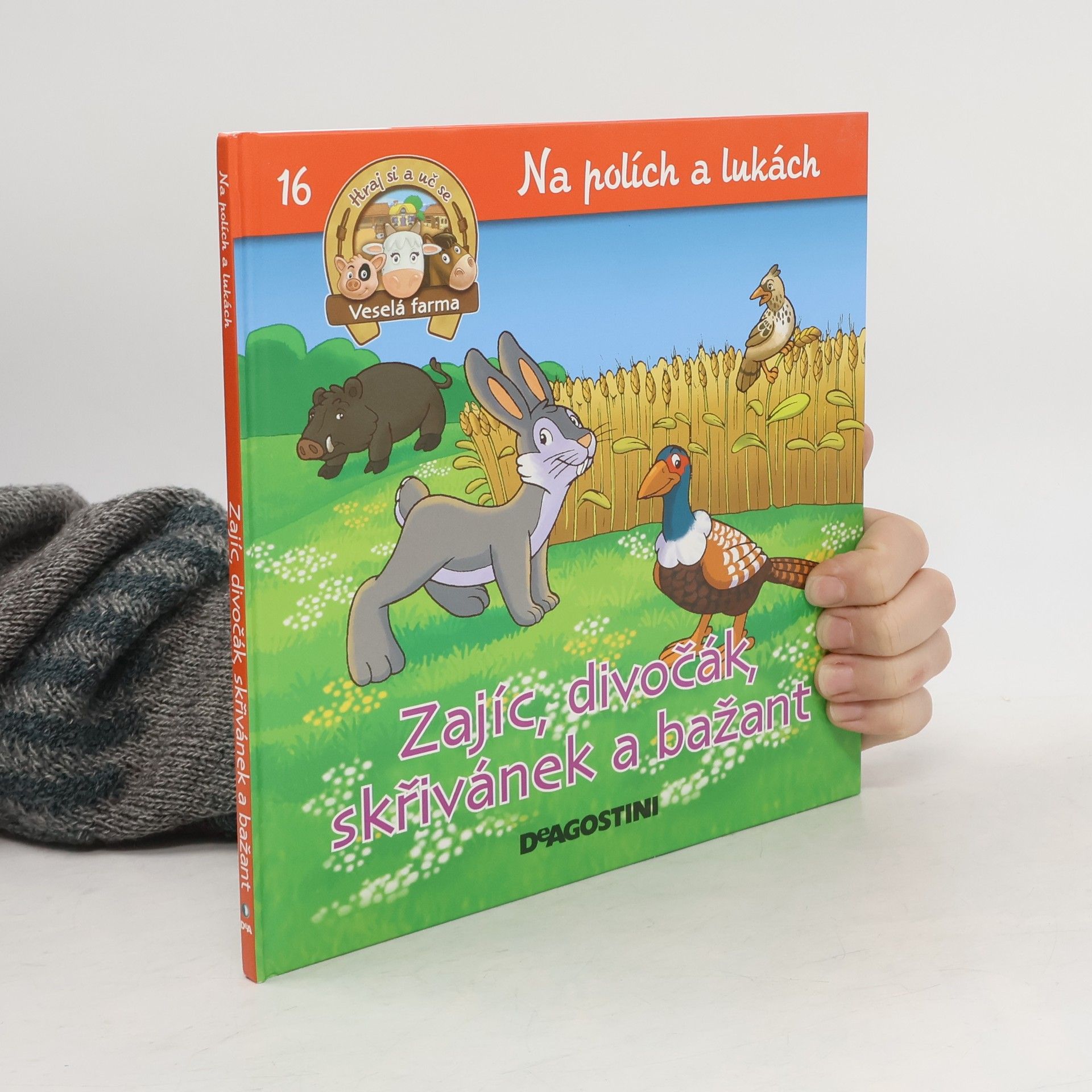 Autorenkollektiv Na polích a lukách 16. Zajíc, divočák, skřivánek a bažant