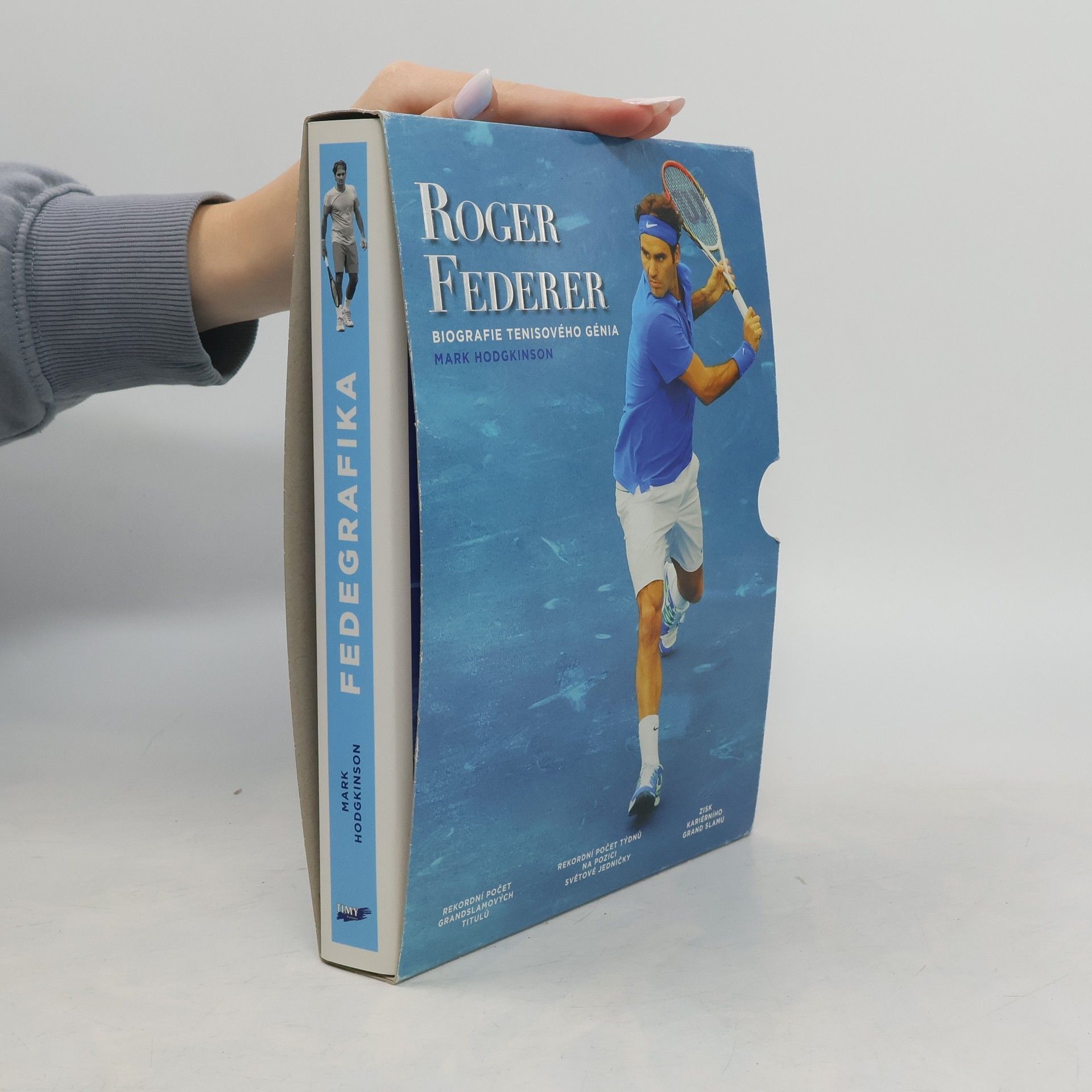 Fedegrafika : grafická biografie tenisového génia Rogera Federera