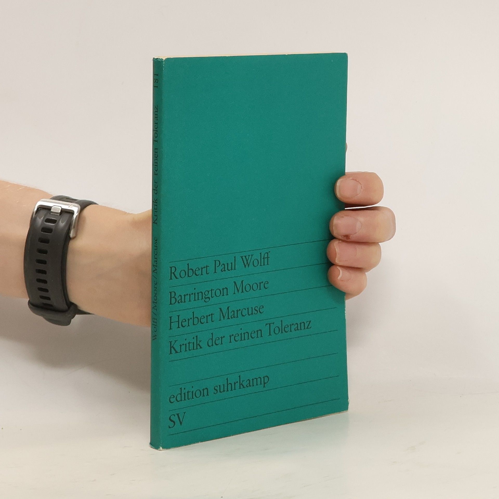 Robert Paul Wolff Kritik der reinen Toleranz