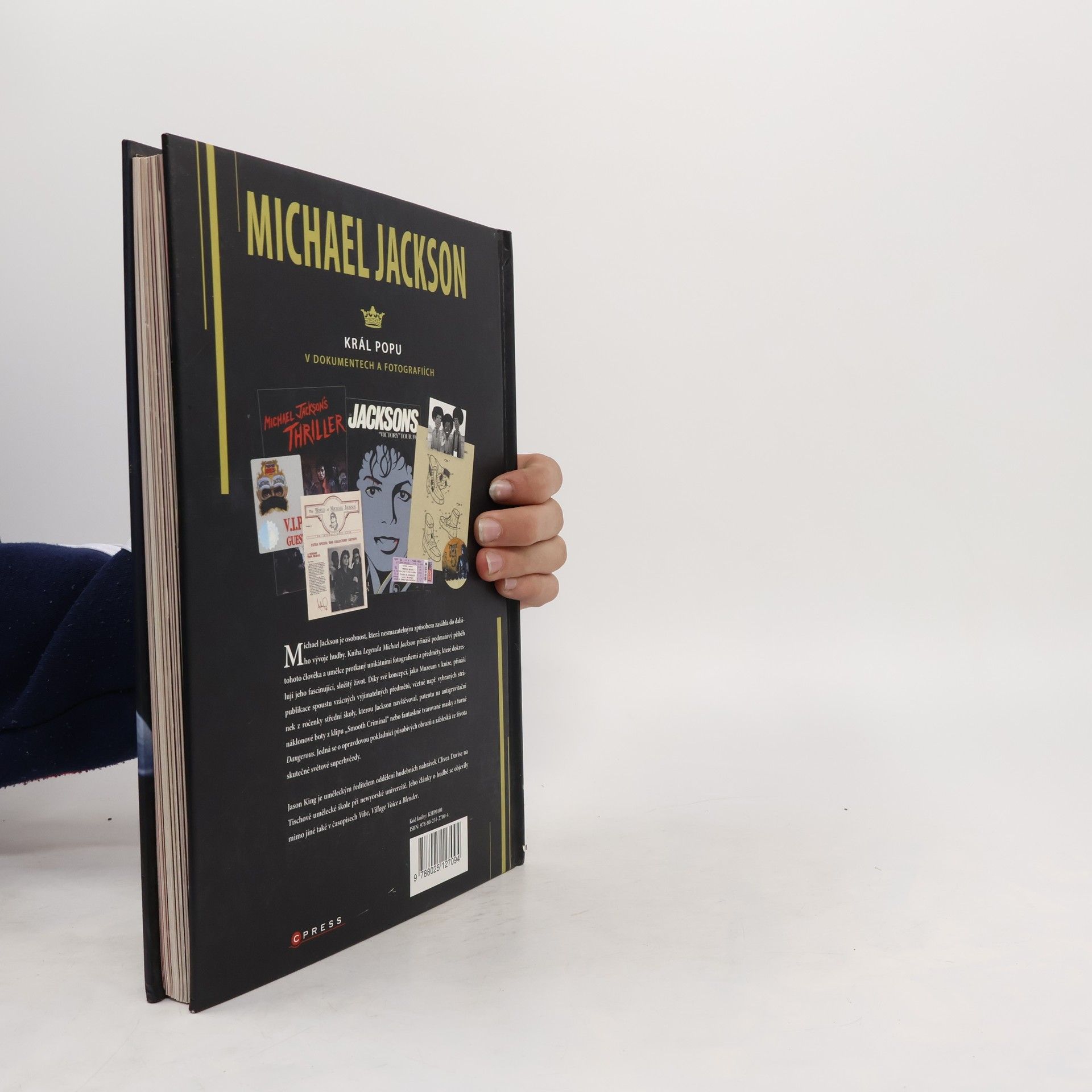 Jason King Legenda Michael Jackson - král popu v dokumentech a fotografiích