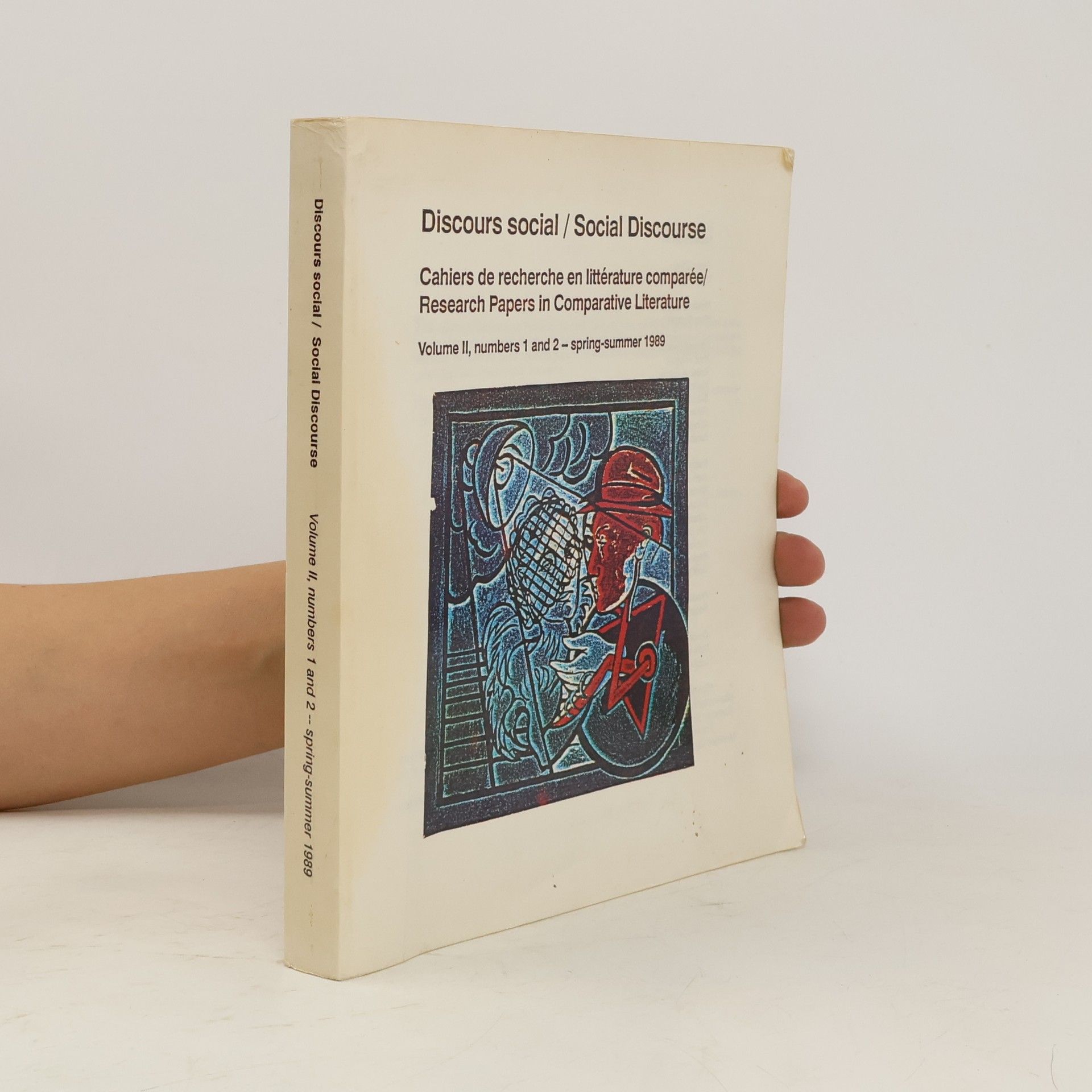 Auteurscollectief Discours social / Social Discoure. Volume II., numbers 1 and 2