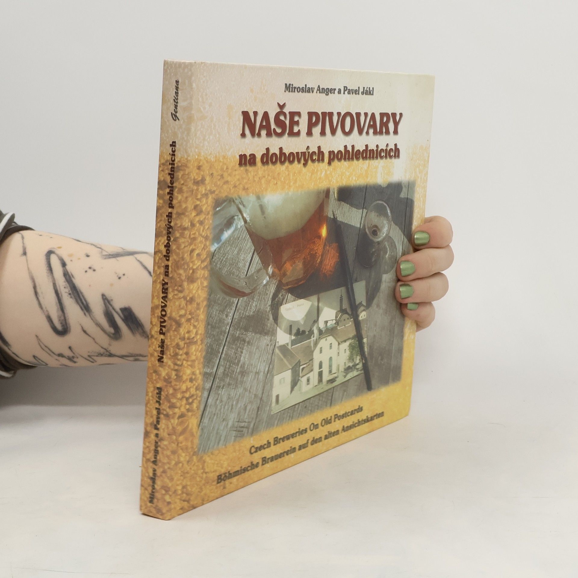 Miroslav Anger Naše pivovary na dobových pohlednicích. Czech breweries on old postcards. Böhmische Brauerein auf den alten Ansichtskarten
