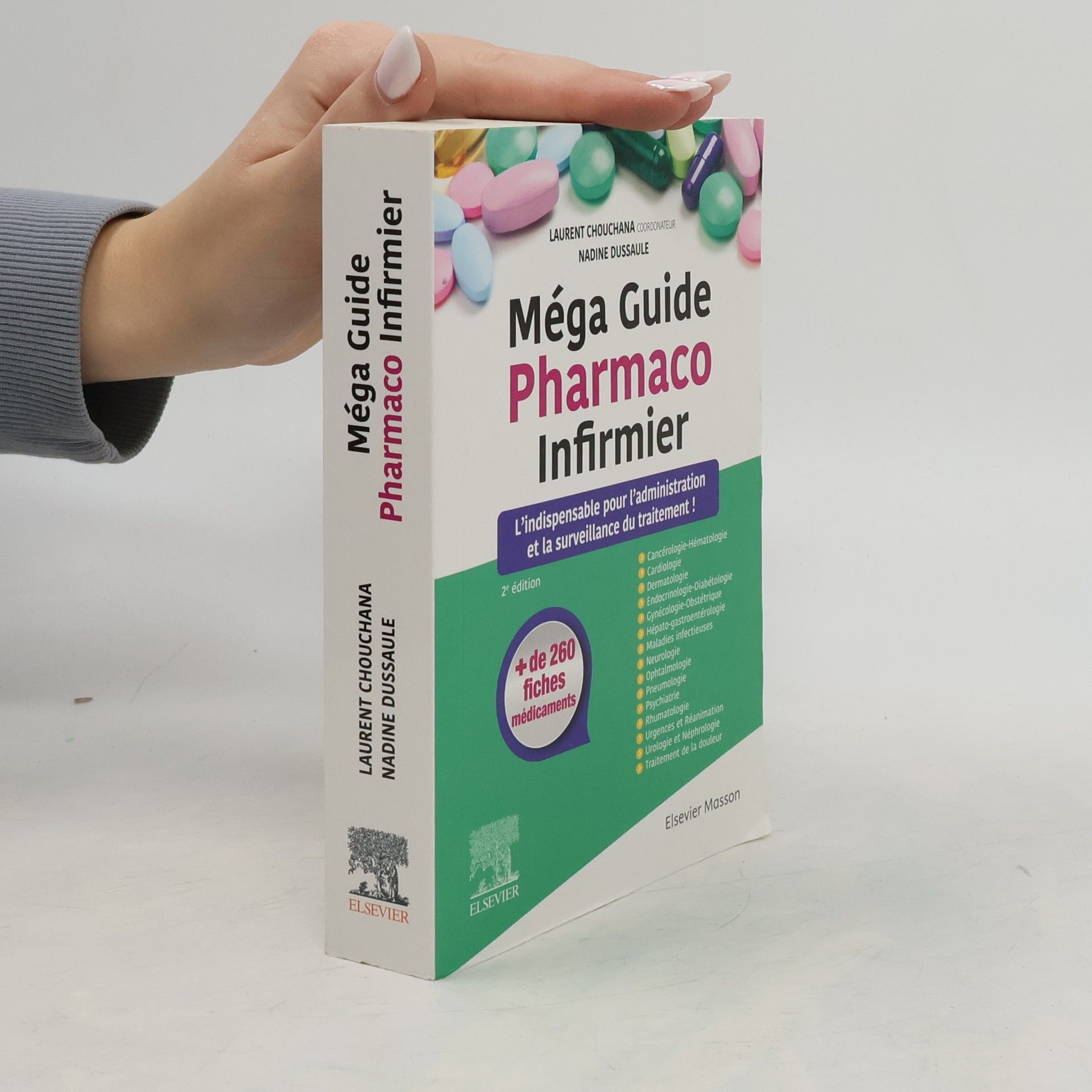Nacim Bouheraoua Méga guide pharmaco infirmier