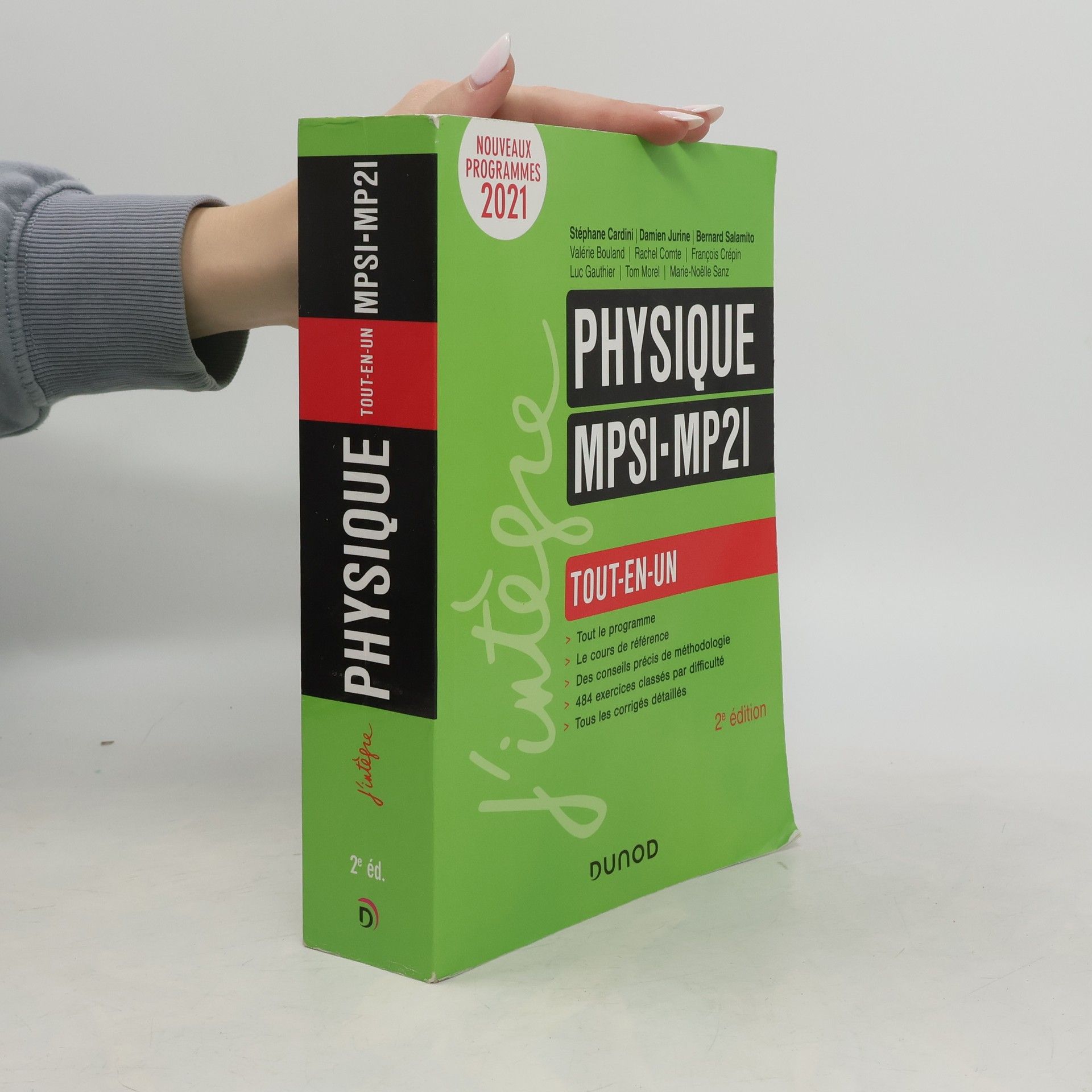 Stéphane Cardini Physique tout-en-un MPSI MP2I 2021 - 2e édition