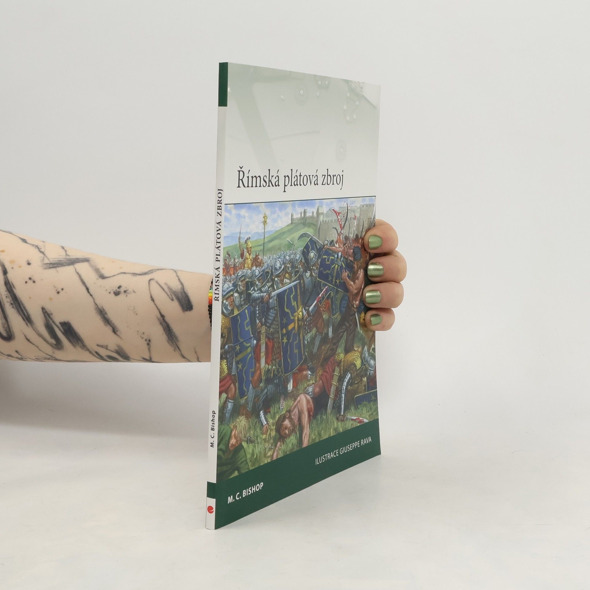 M. C. Bishop Římská plátová zbroj