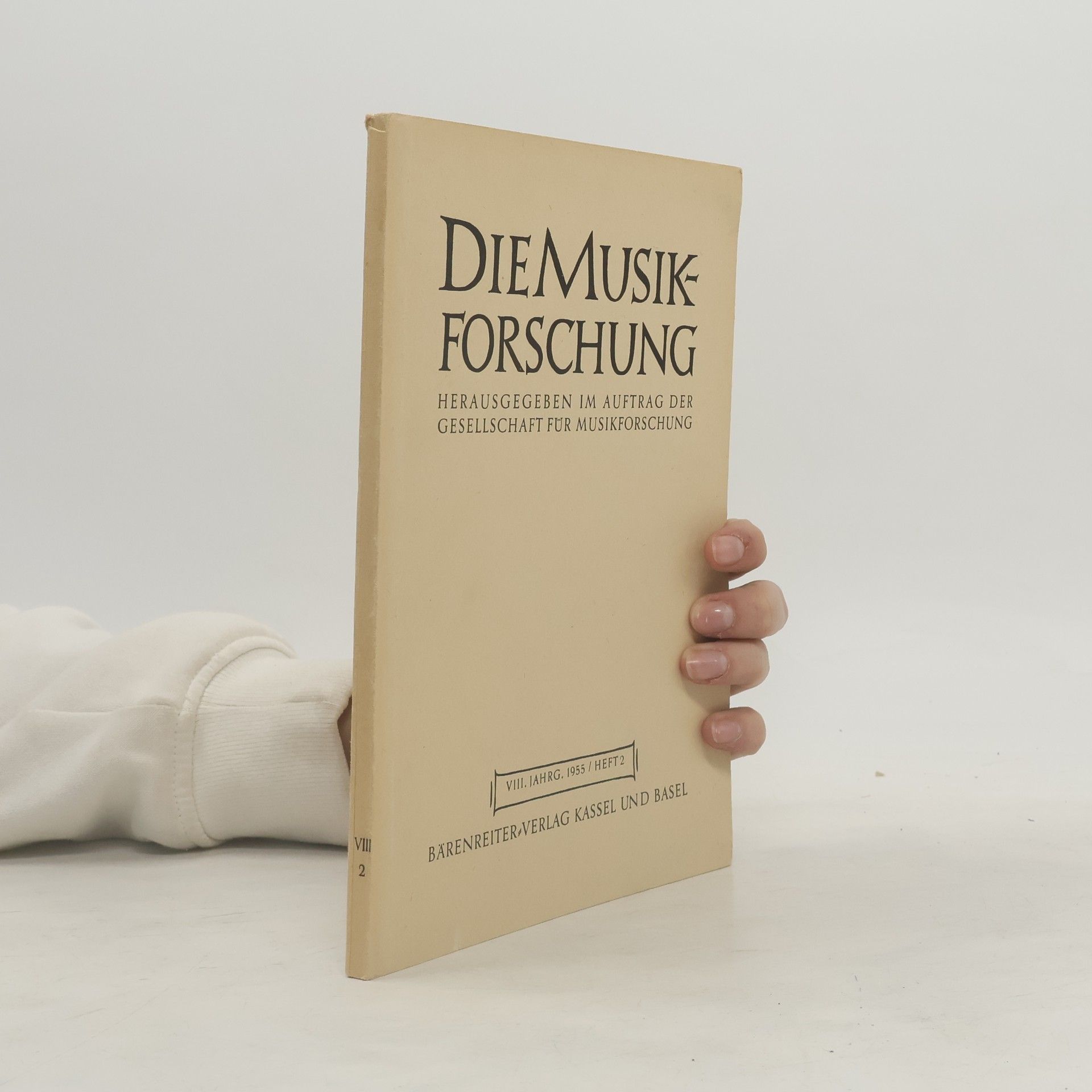 Various authors Die Musikforschung 2/1955