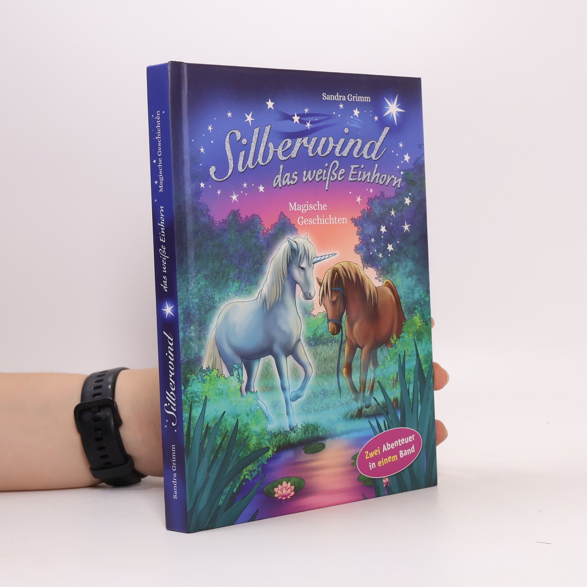Sandra Grimm Silberwind, das weiße Einhorn
