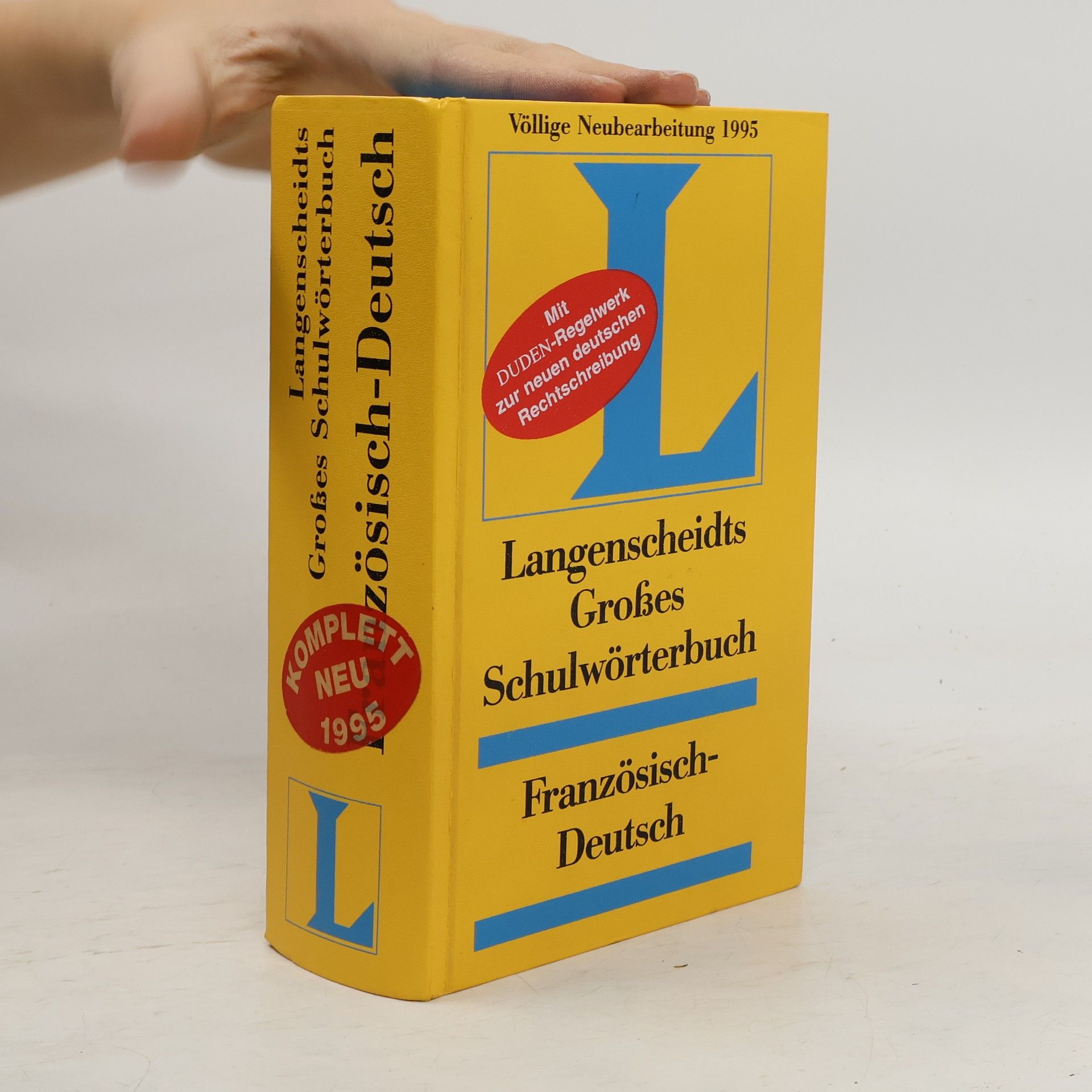 Langenscheidts grosses Schulwörterbuch Französisch-Deutsch