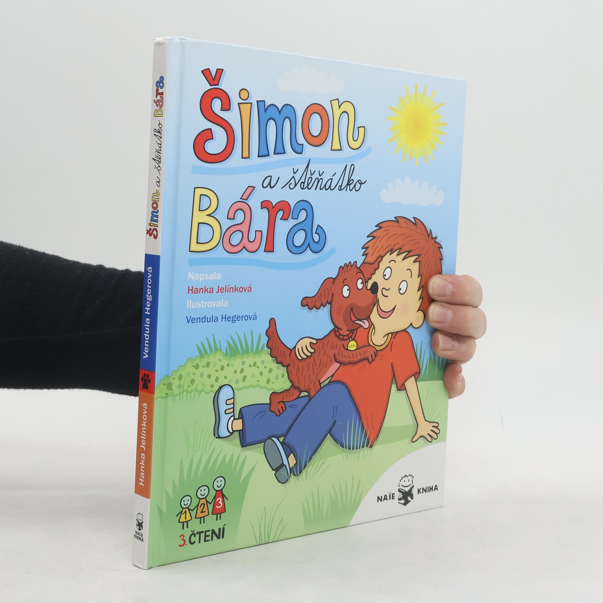 Hanka Jelínková Šimon a štěnátko Bára