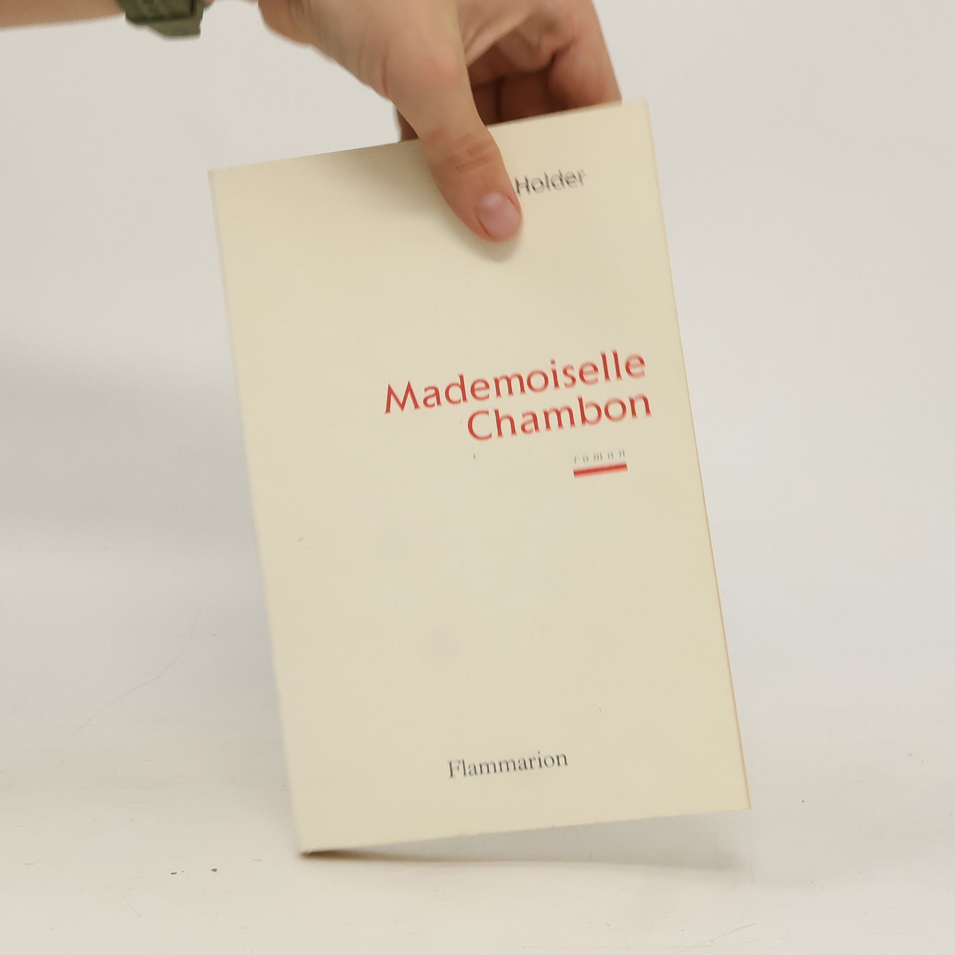 Éric Holder Mademoiselle Chambon