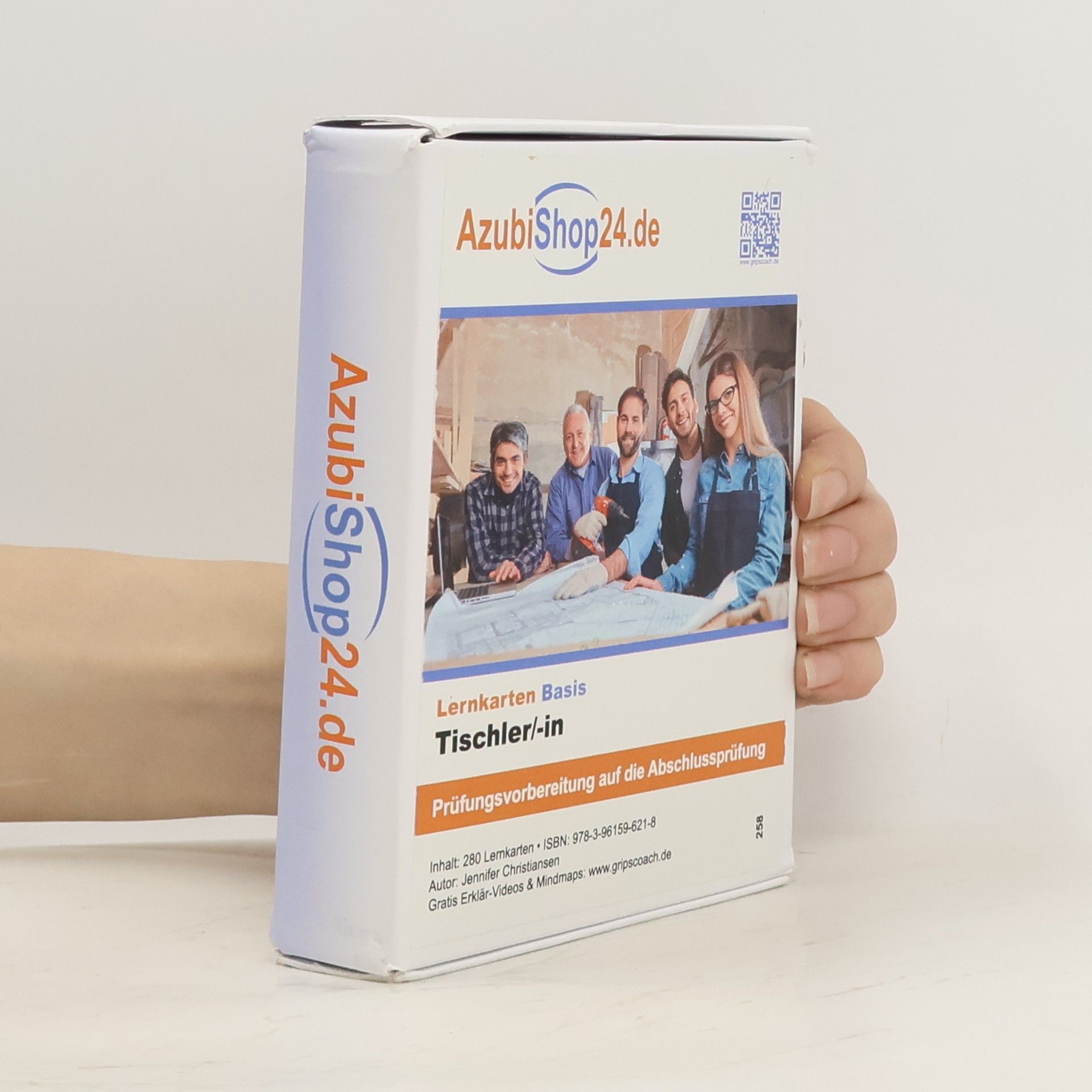 Jennifer Christiansen AzubiShop24.de Lernkarten Tischler