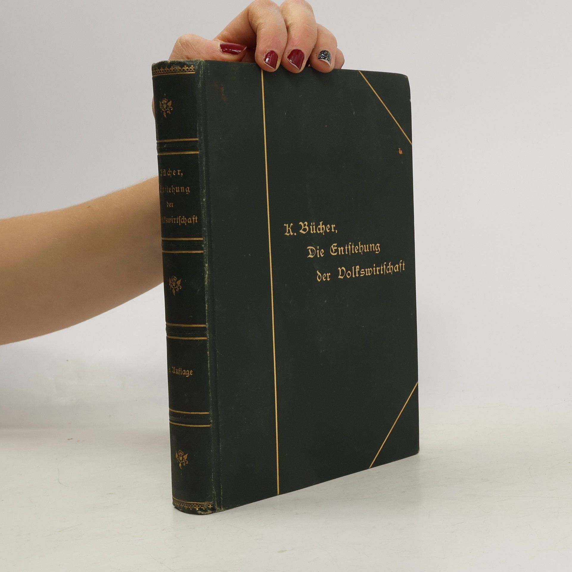 Karl Bücher Die Entstehung der Volkswirtschaft