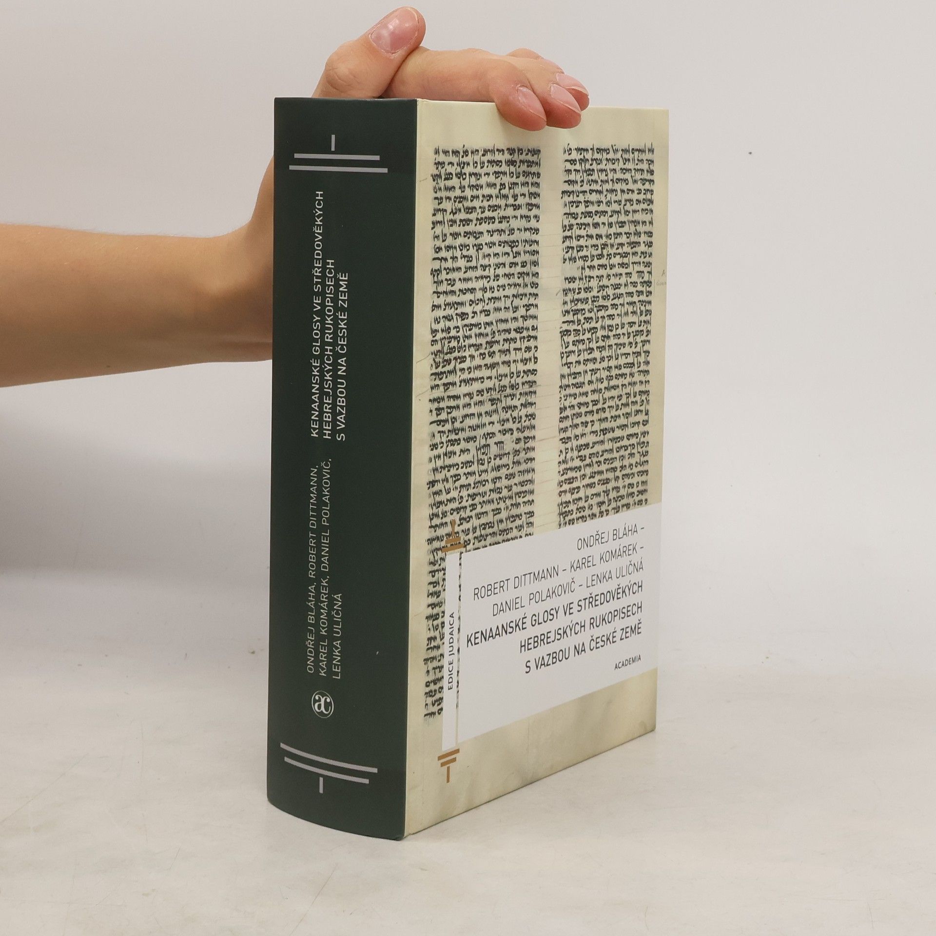 Kolektiv autorů Kenaanské glosy ve středověkých hebrejských rukopisech s vazbou na české země