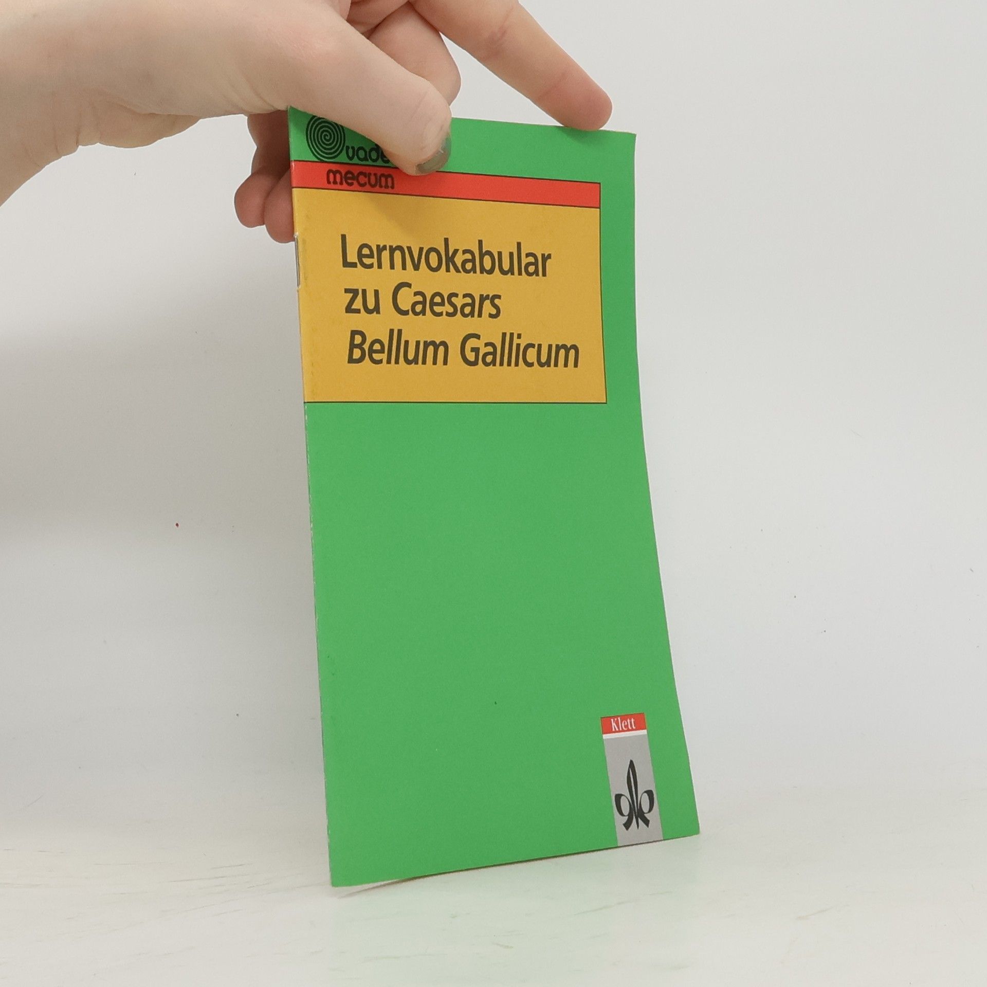 Gottfried Bloch Lernvokabular zu Caesars 'Bellum Gallicum'