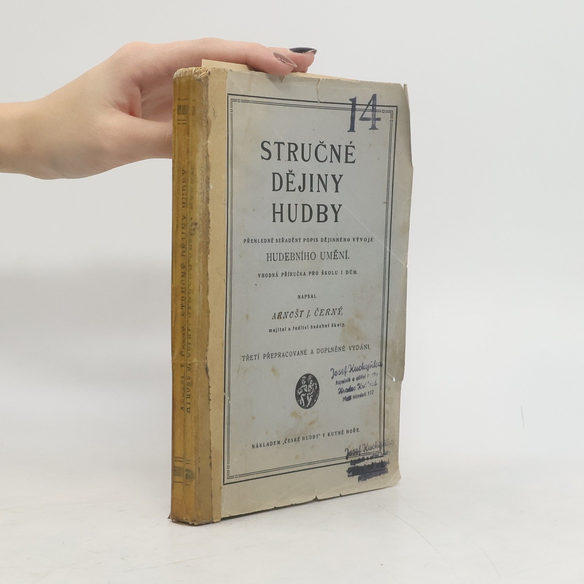 Stručné dějiny hudby - přehledně seřaděný popis dějinného vývoje hudebního umění - vhodná příručka pro školu i dům