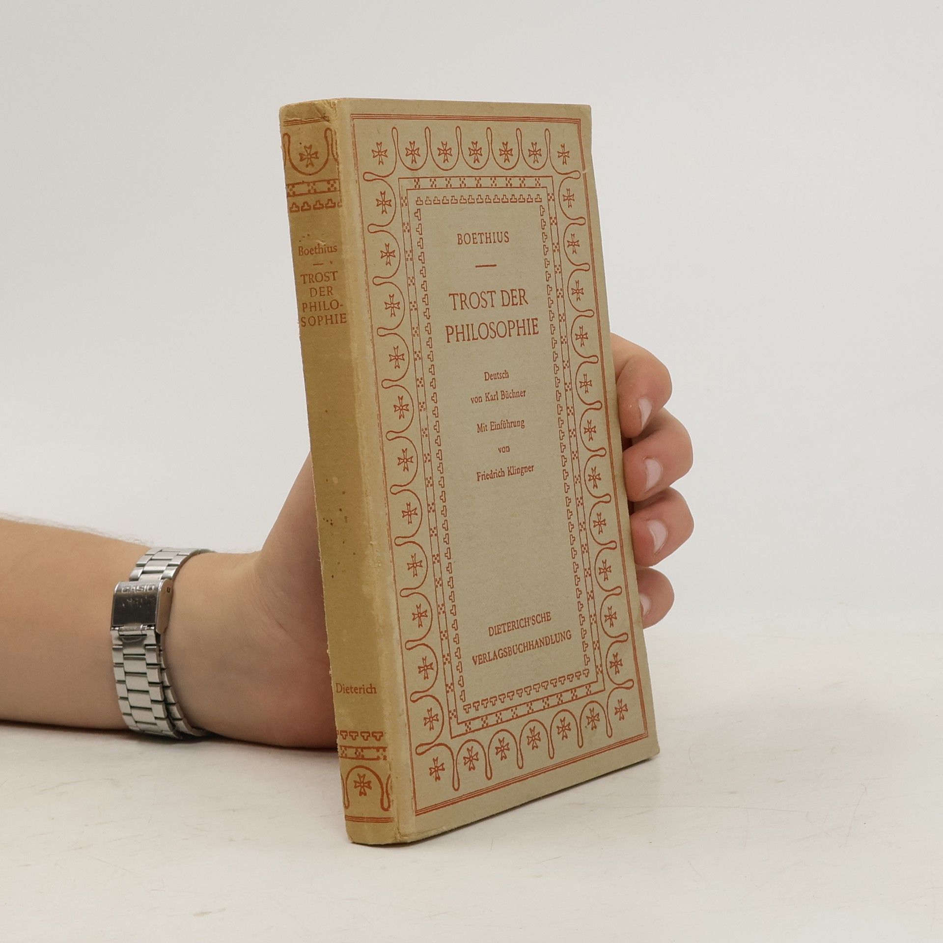 Anicius Manlius Severinus Boëthius Trost der Philosophie