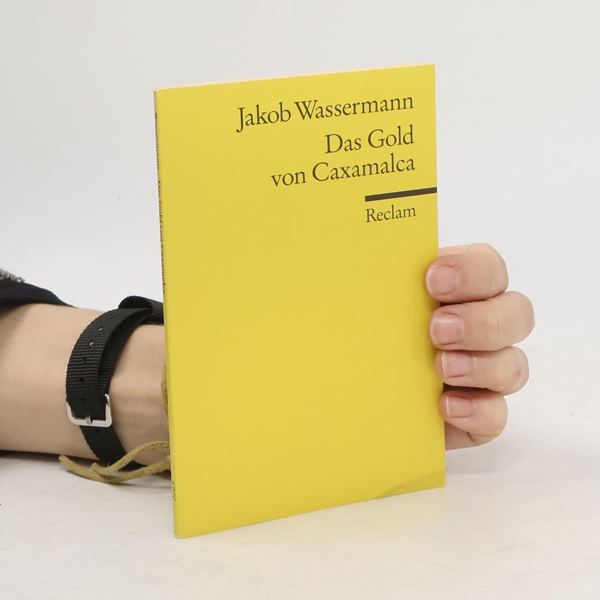 Jakob Wassermann Das Gold von Caxamalca