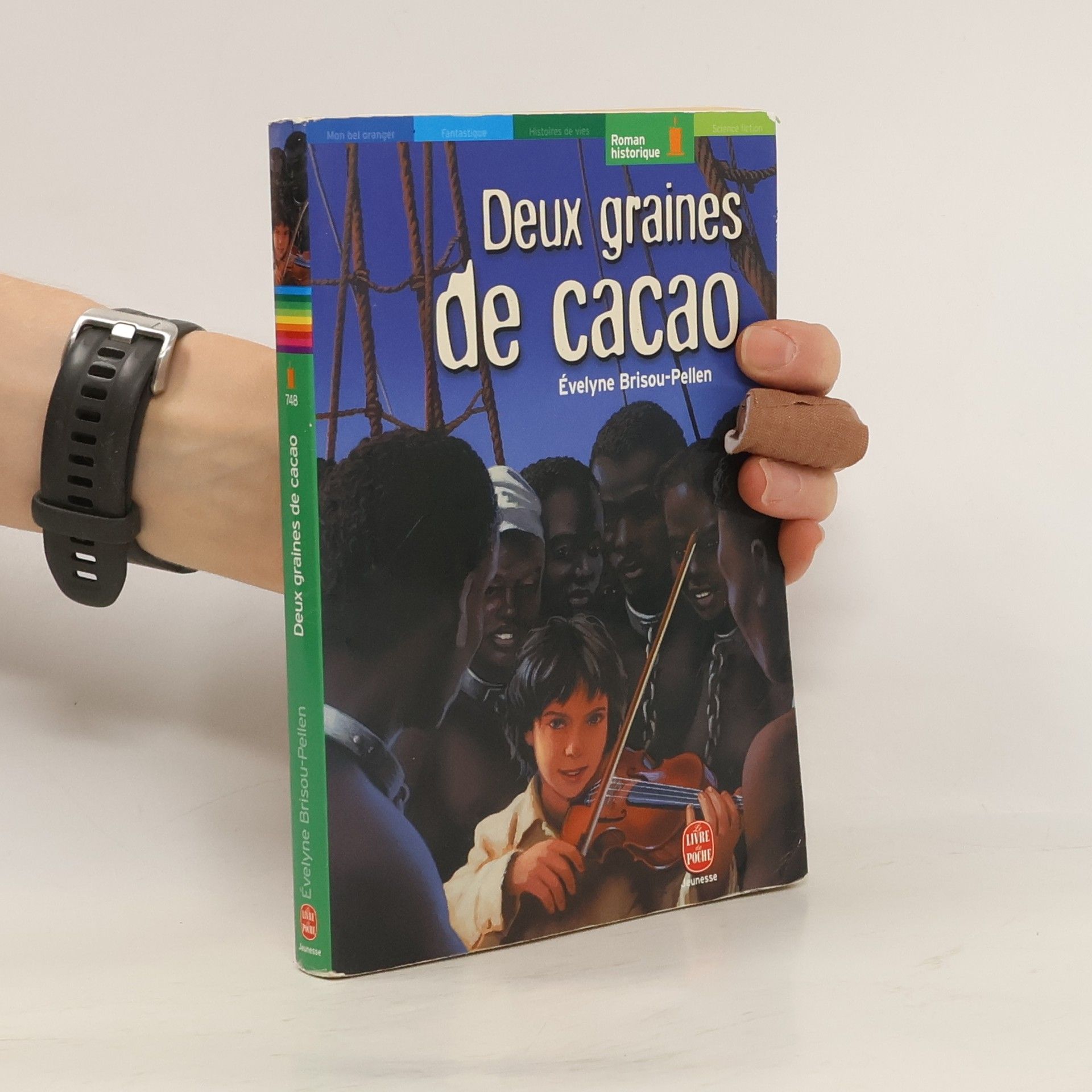 Evelyne Brisou-Pellen Deux graines de cacao