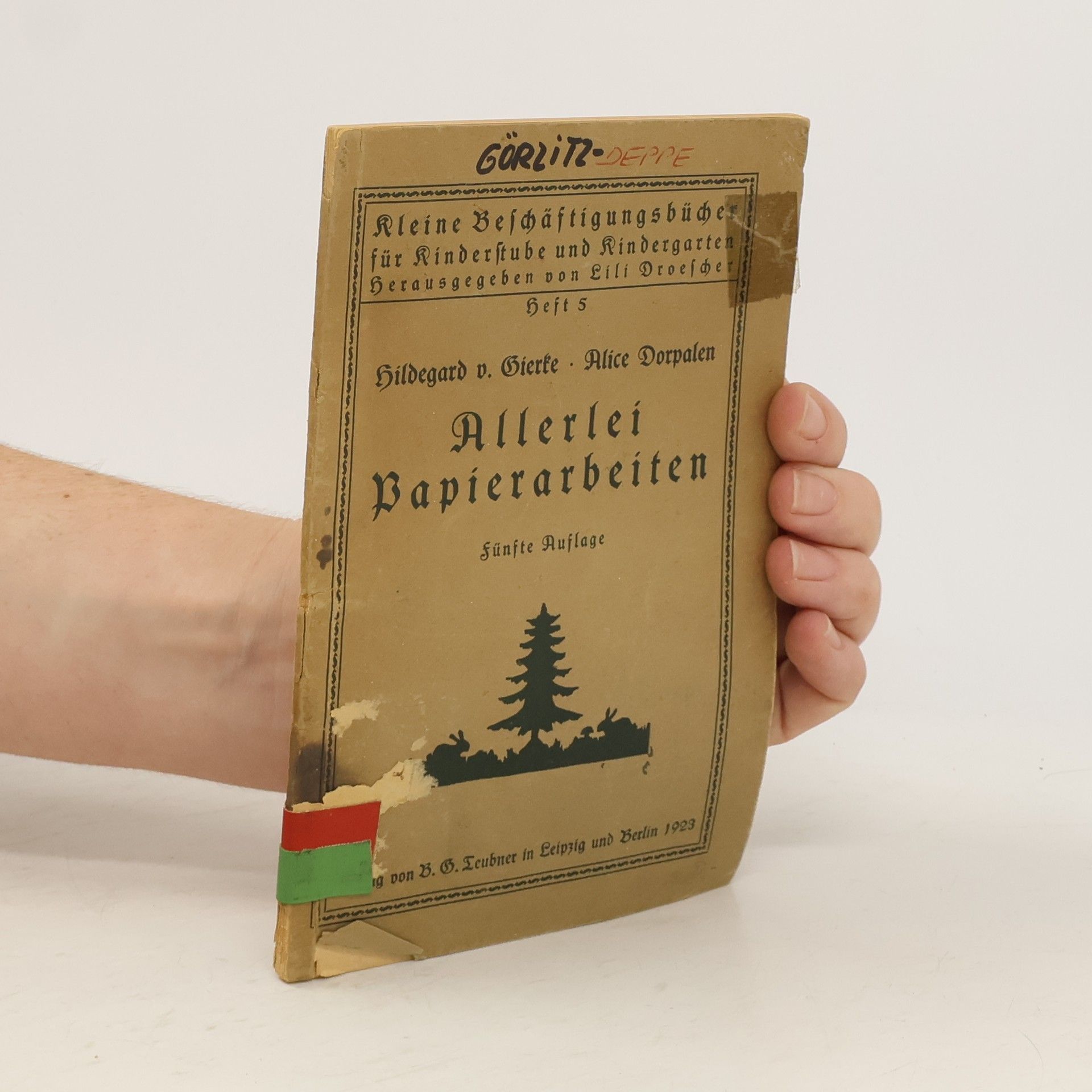 Hildegard von Gierke Allerlei Papierarbeiten