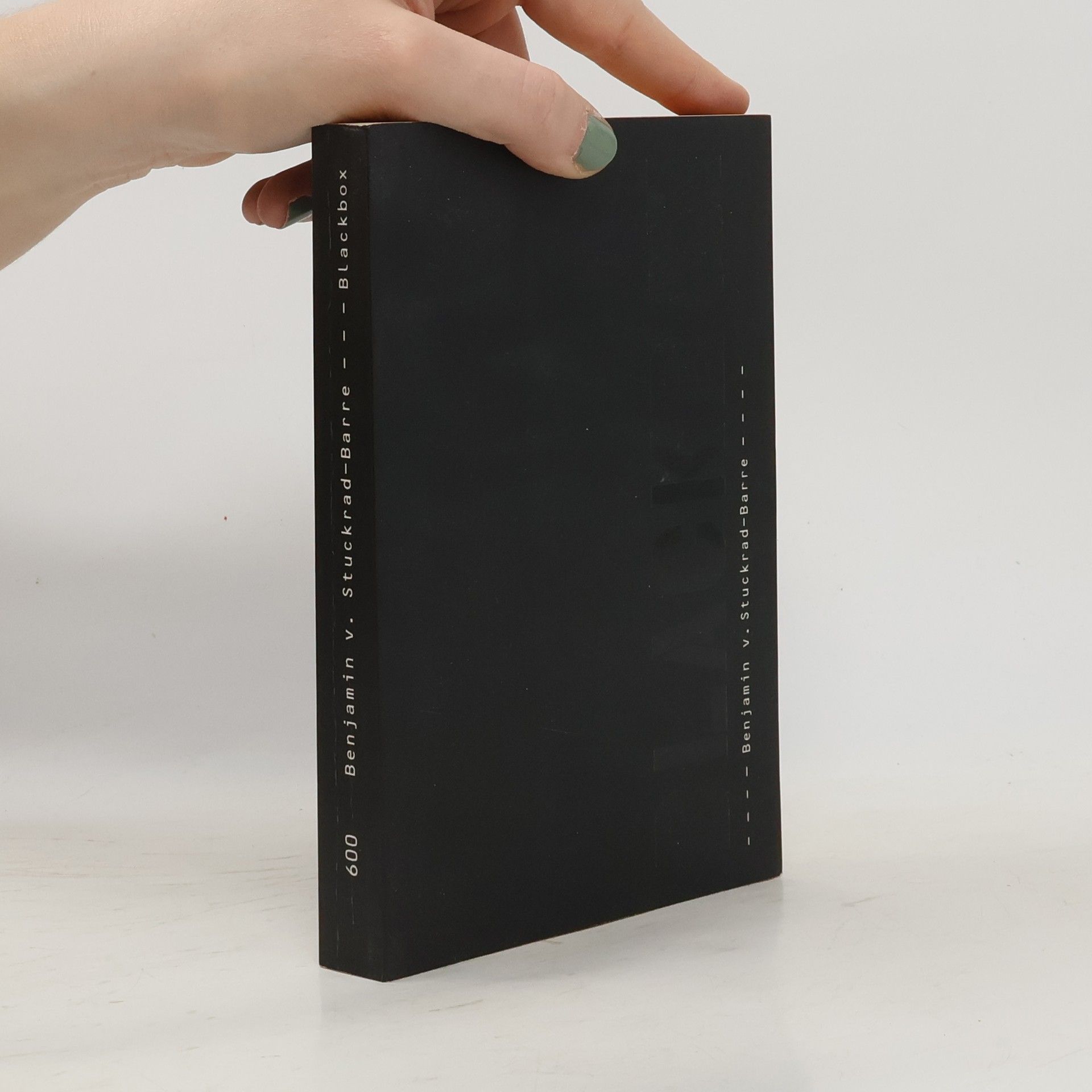 Benjamin von Stuckrad-Barre Blackbox