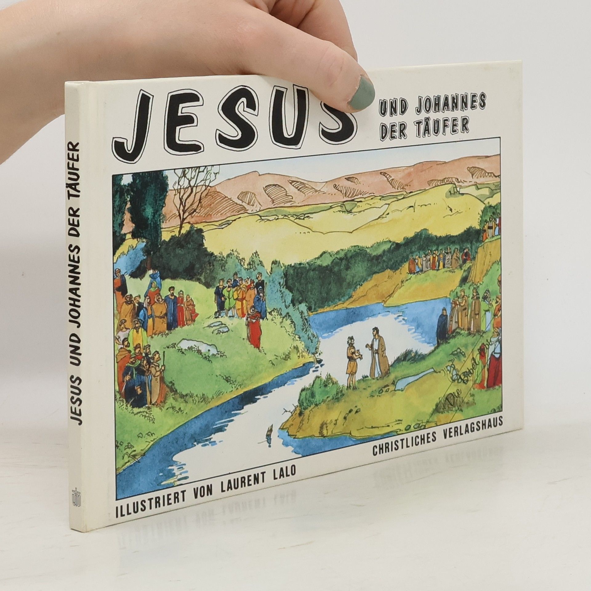 Laurent Lalo Jesus und Johannes der Täufer