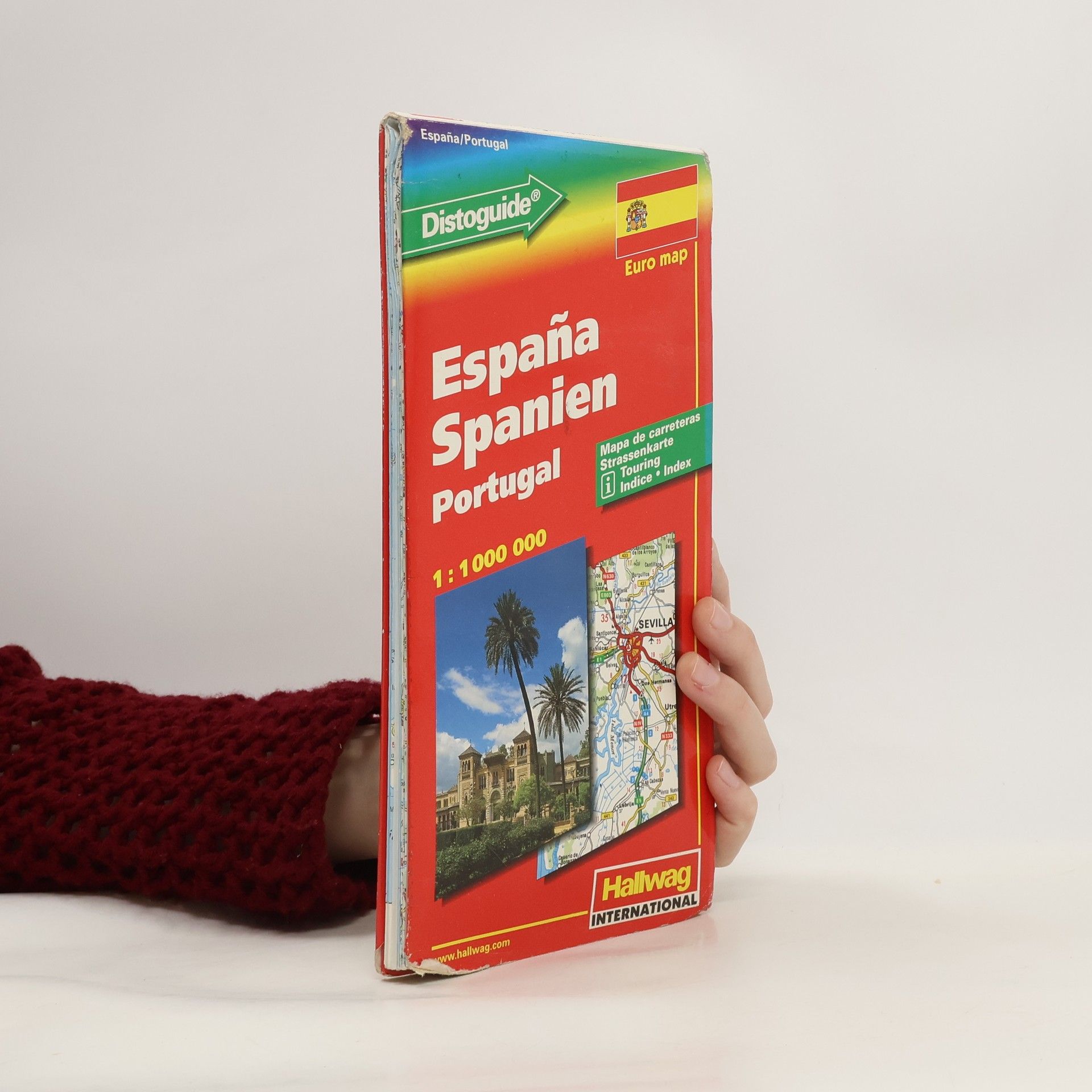 Collectif d'auteurs Hallwag Straßenkarte Spanien, Portugal. España, Portugal. Spain, Portugal; Espagne, Portugal