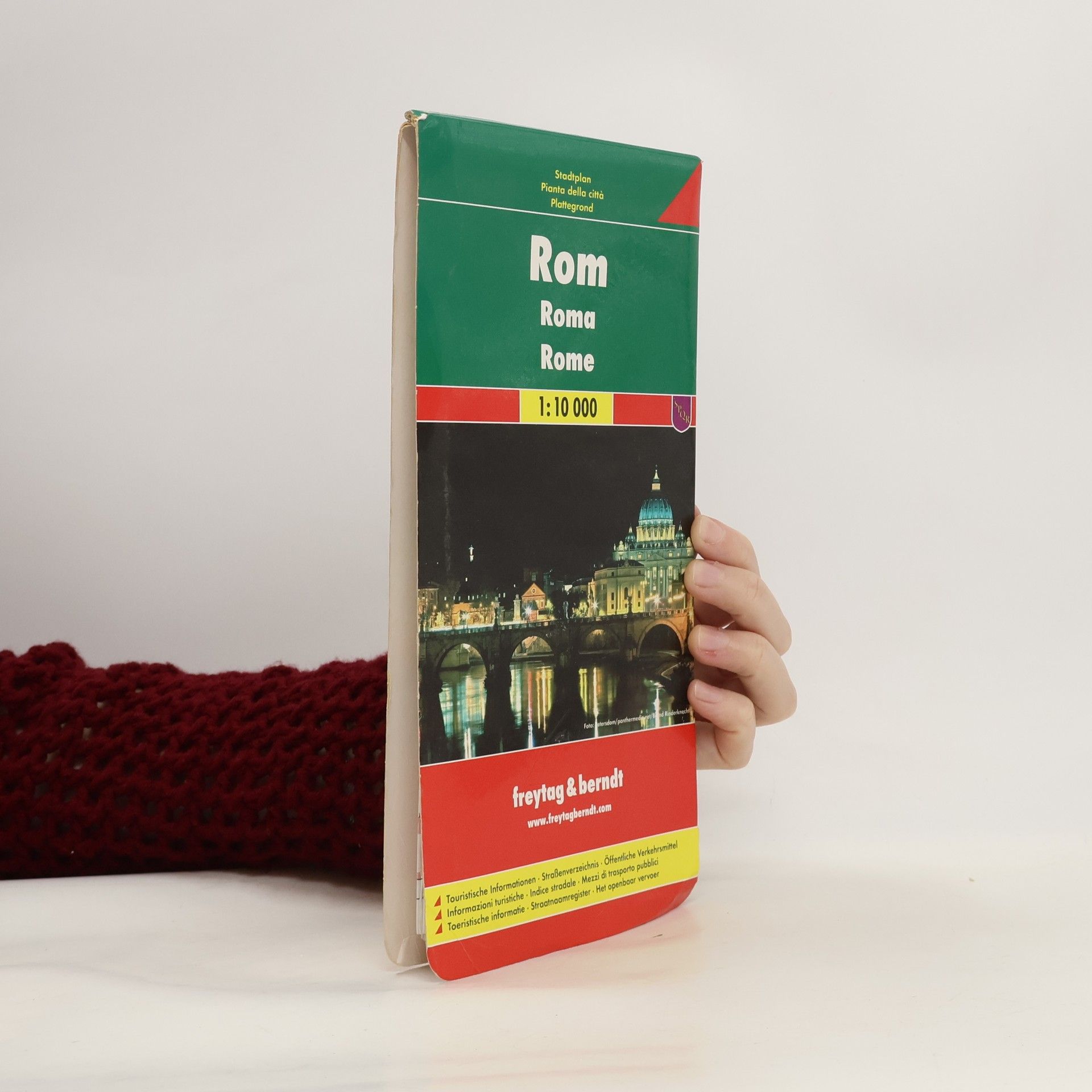 Kolektiv autorů PL 68 Řím 1:10 000 / plán města