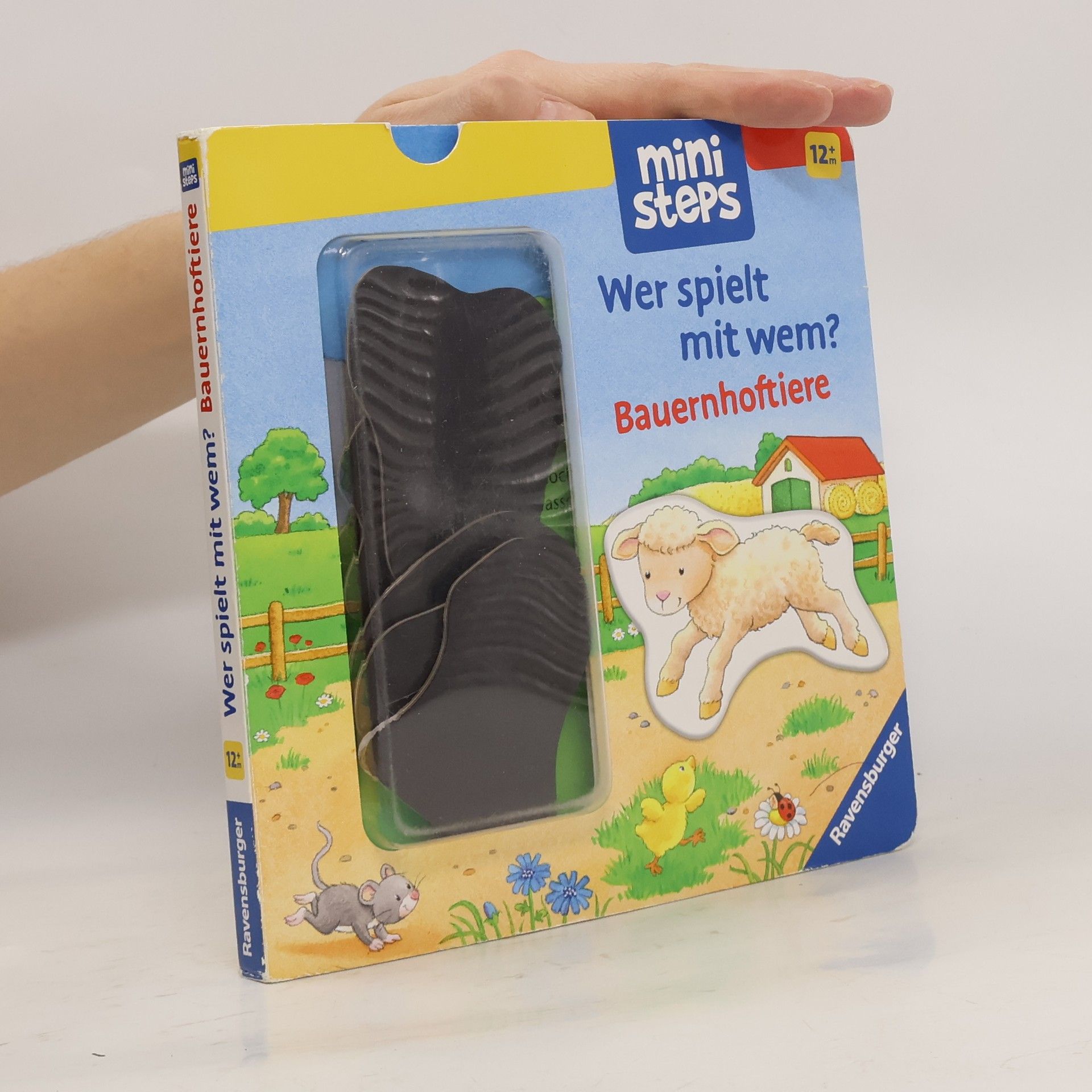 Sandra Grimm ministeps: Mein erstes Magnetbuch: Wer spielt mit wem? Bauernhoftiere