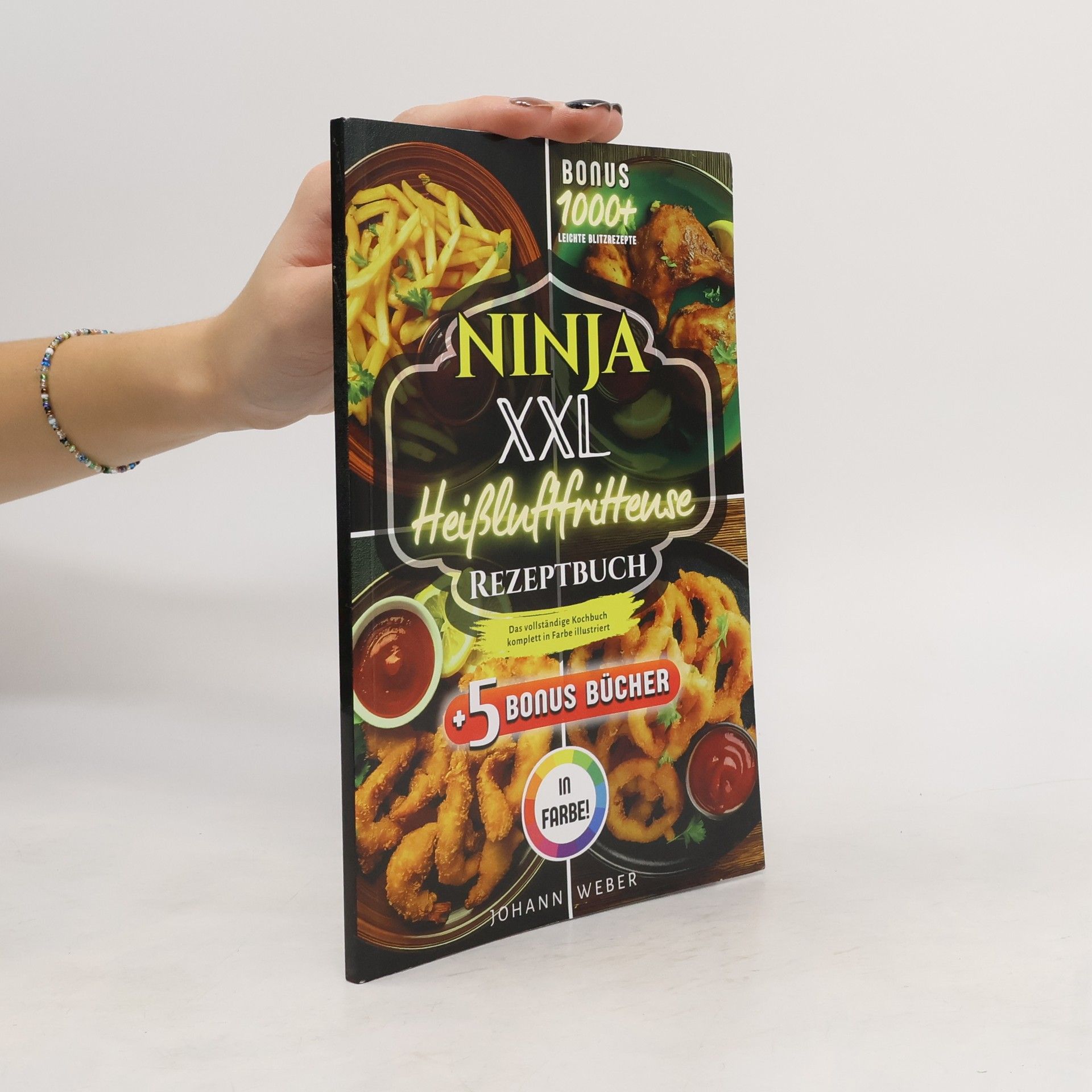 Ninja XXL Heißluftfritteuse Rezeptbuch