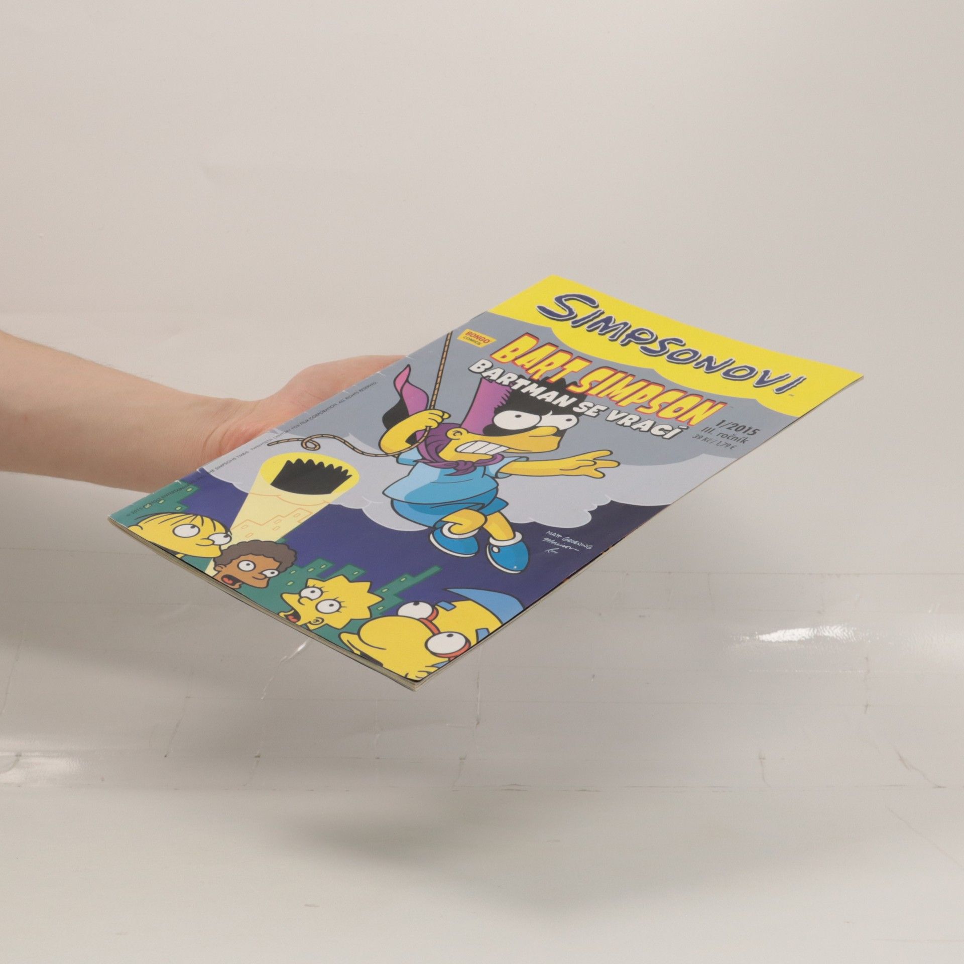 Collectif d'auteurs Bart Simpson Bartman se vrací, III. ročník