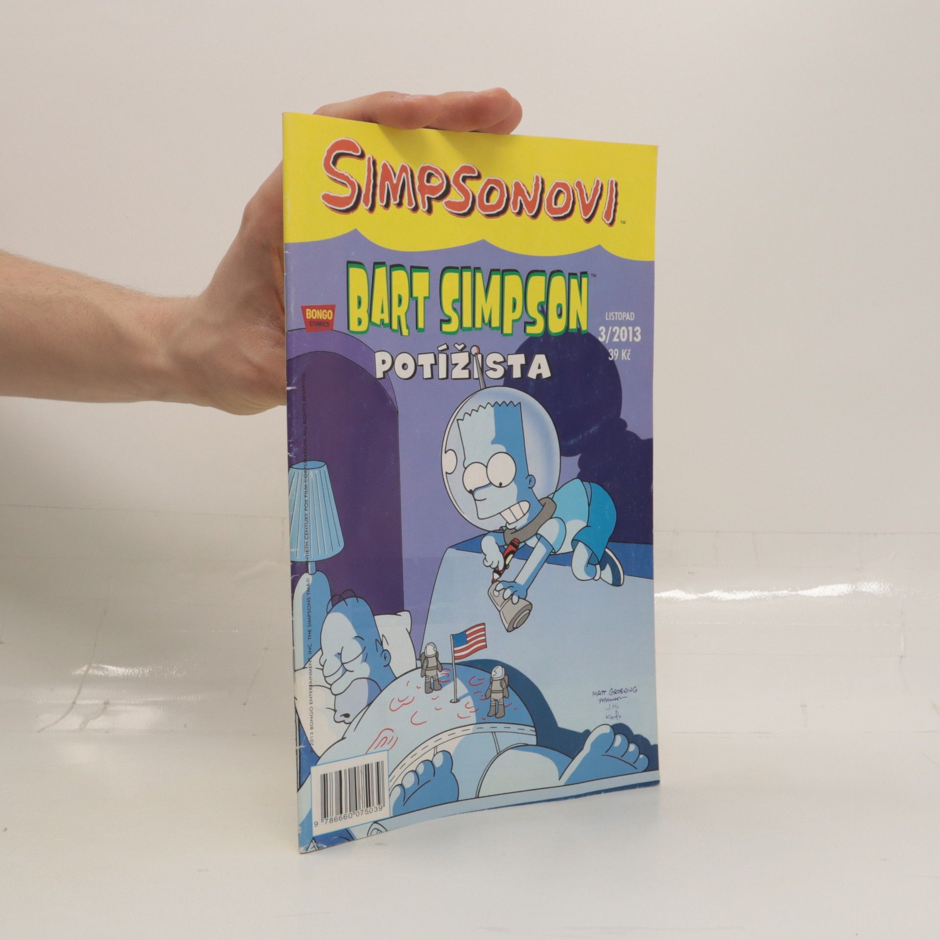 Matt Groening Bart Simpson 3/2013