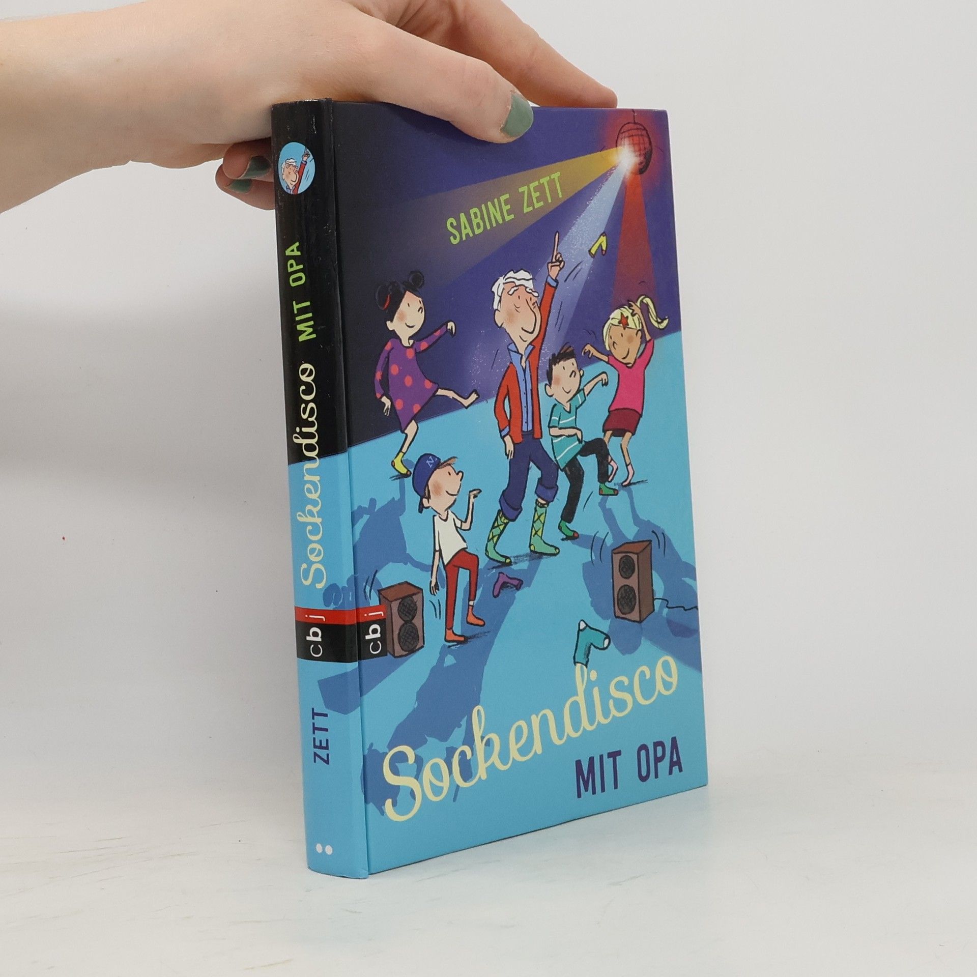 Sabine Zett Sockendisco mit Opa