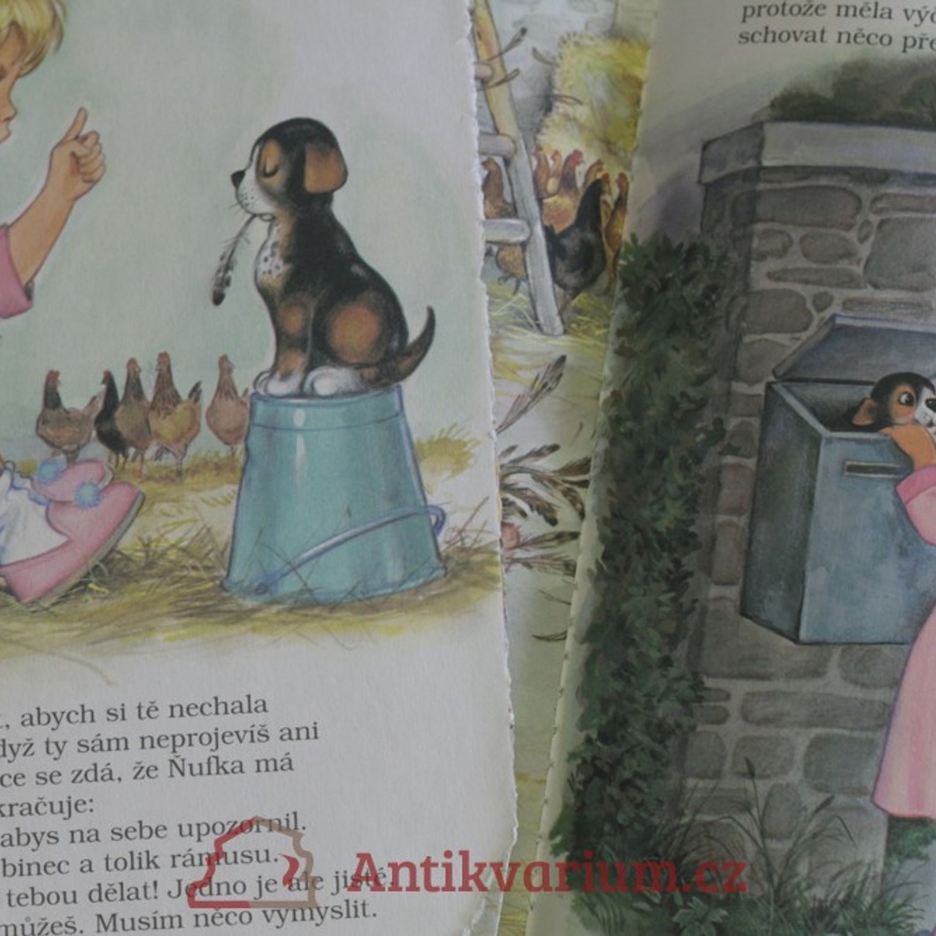 Anne Lansmanne Zuzanka a její pes Ňufka