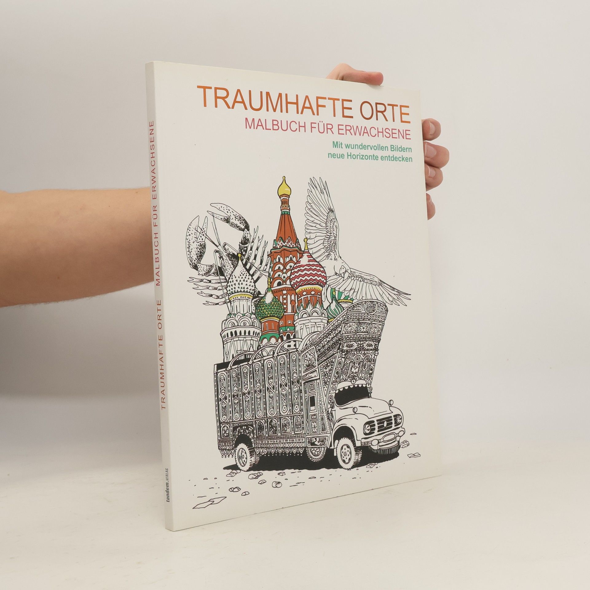 Jérôme Meyer-Bisch Malbuch für Erwachsene: Traumhafte Orte