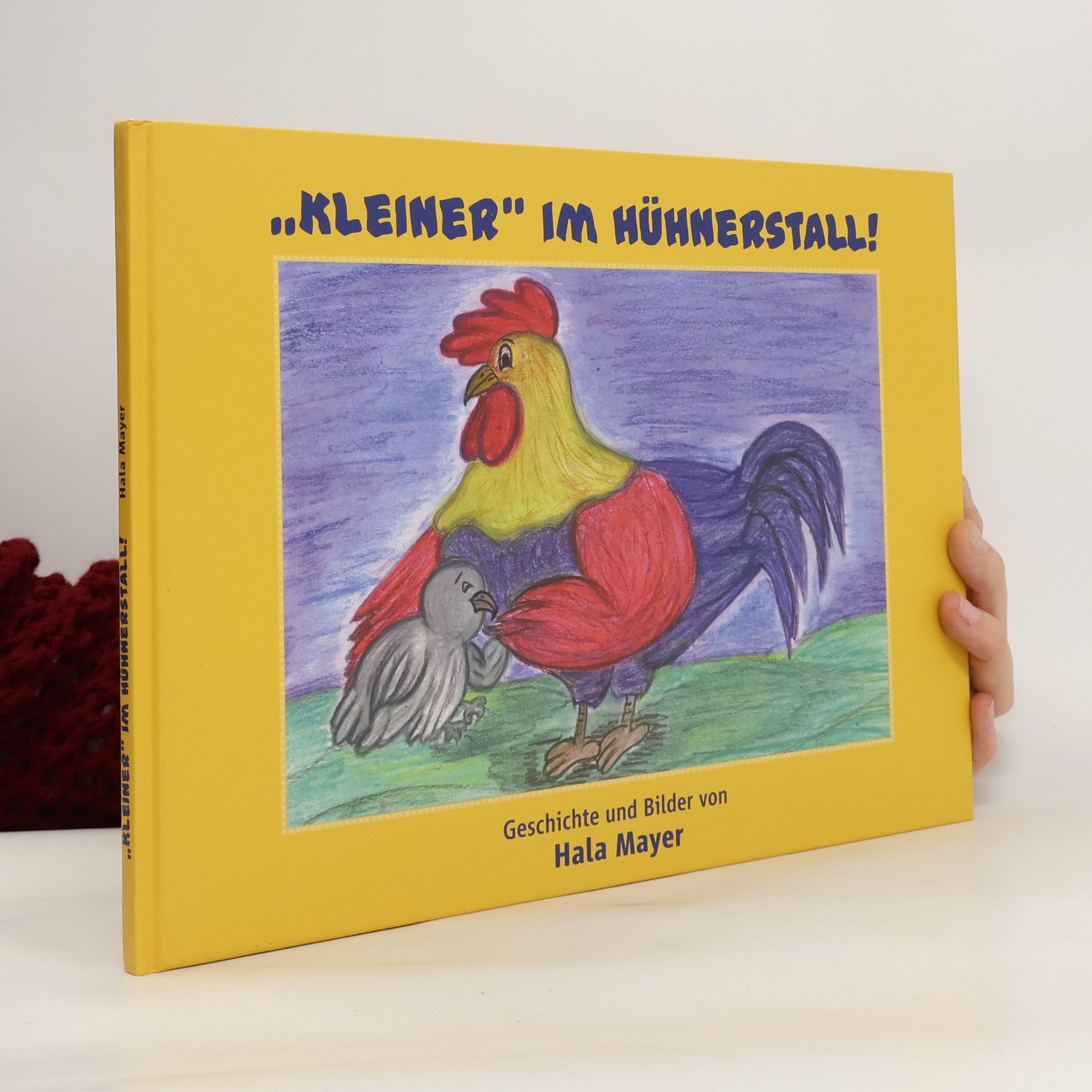 Hala Mayer "Kleiner" im Hühnerstall