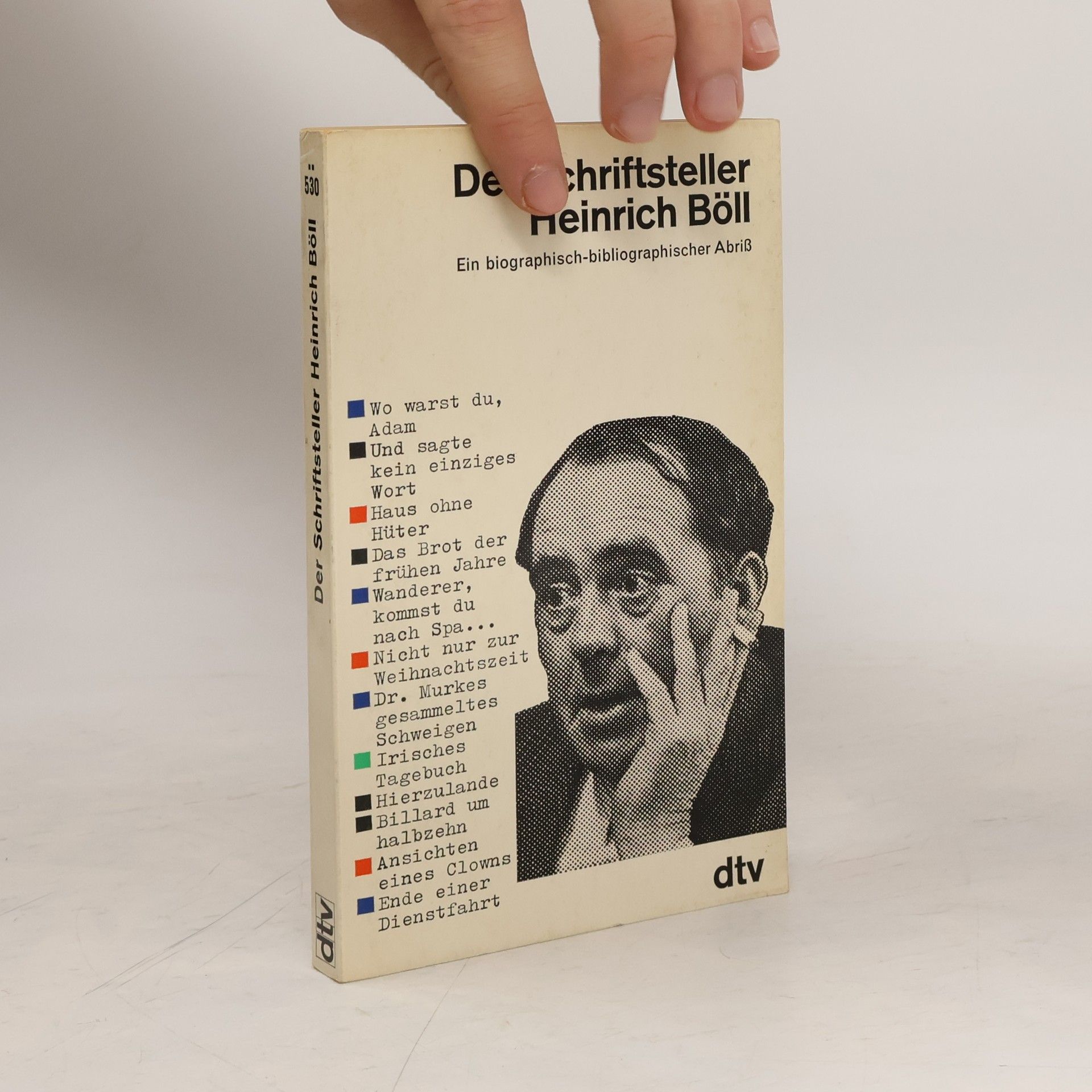 Heinrich Böll Der Schriftsteller Heinrich Böll