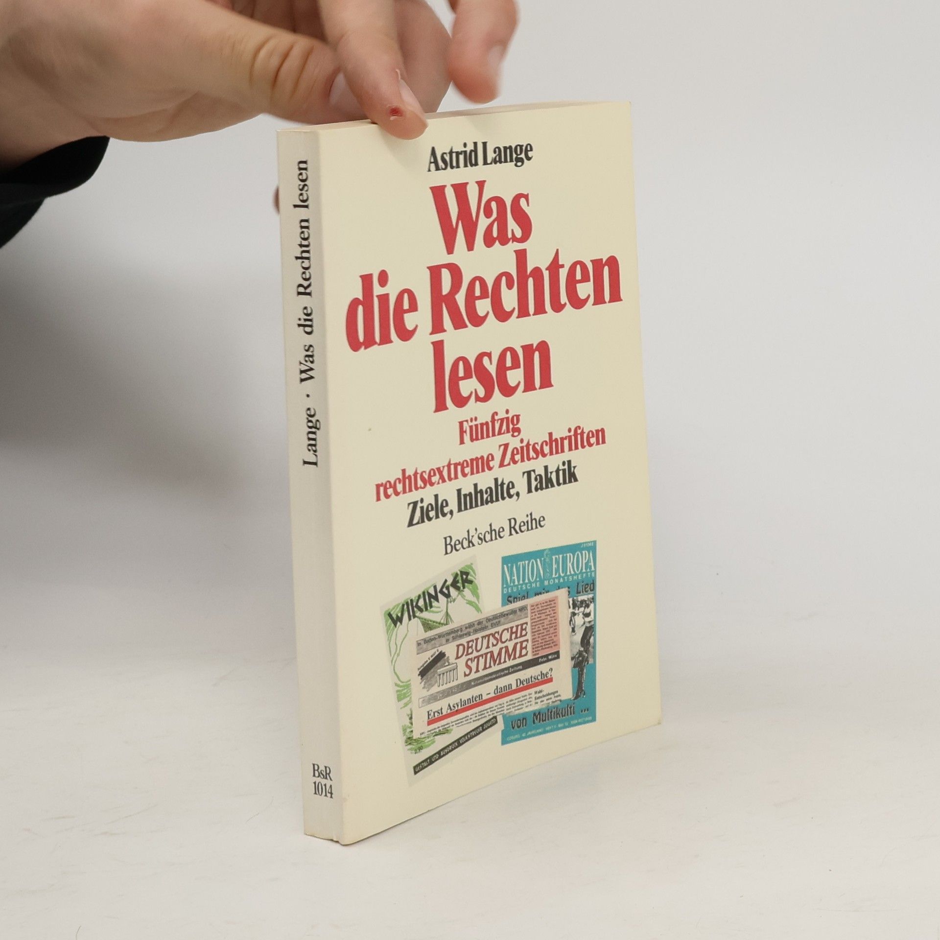 Astrid Lange Was die Rechten lesen