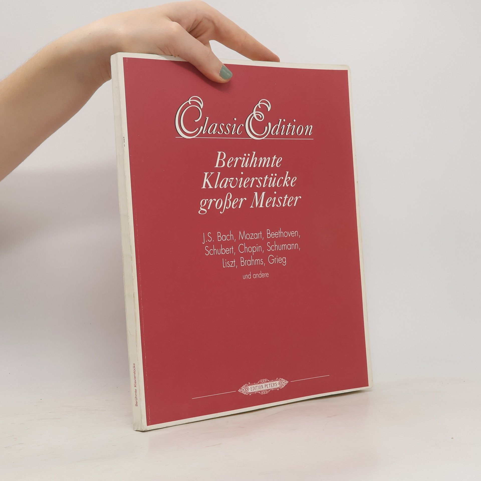 Collectif d'auteurs Berühmte Klavierstücke grosser Meister