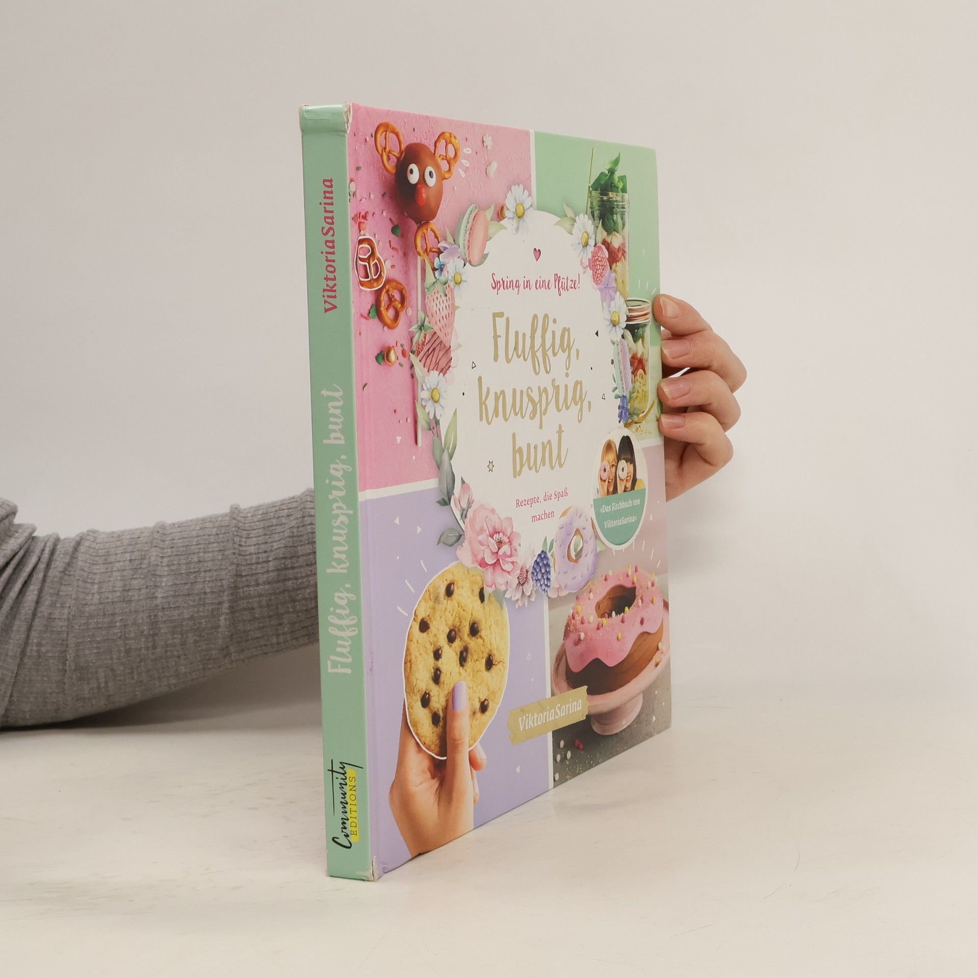 Spring in eine Pfütze! Fluffig, knusprig, bunt.