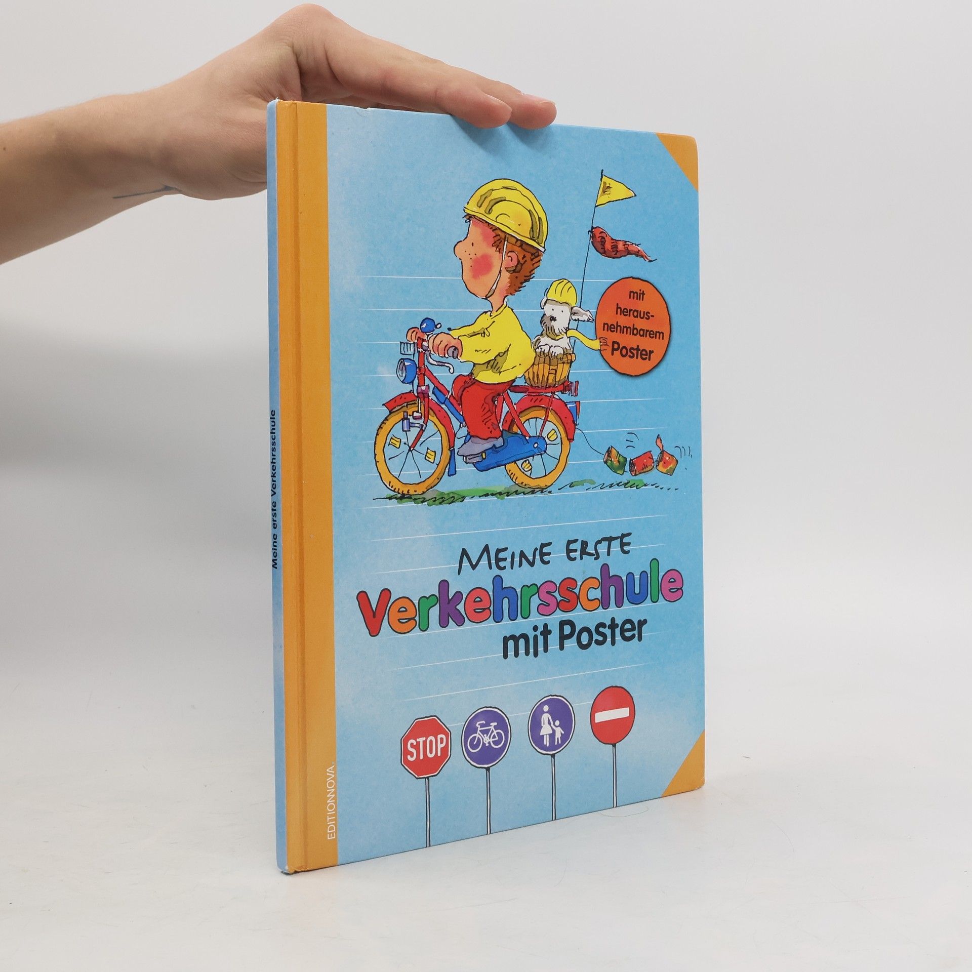 Meine erste Verkehrsschule mit Poster