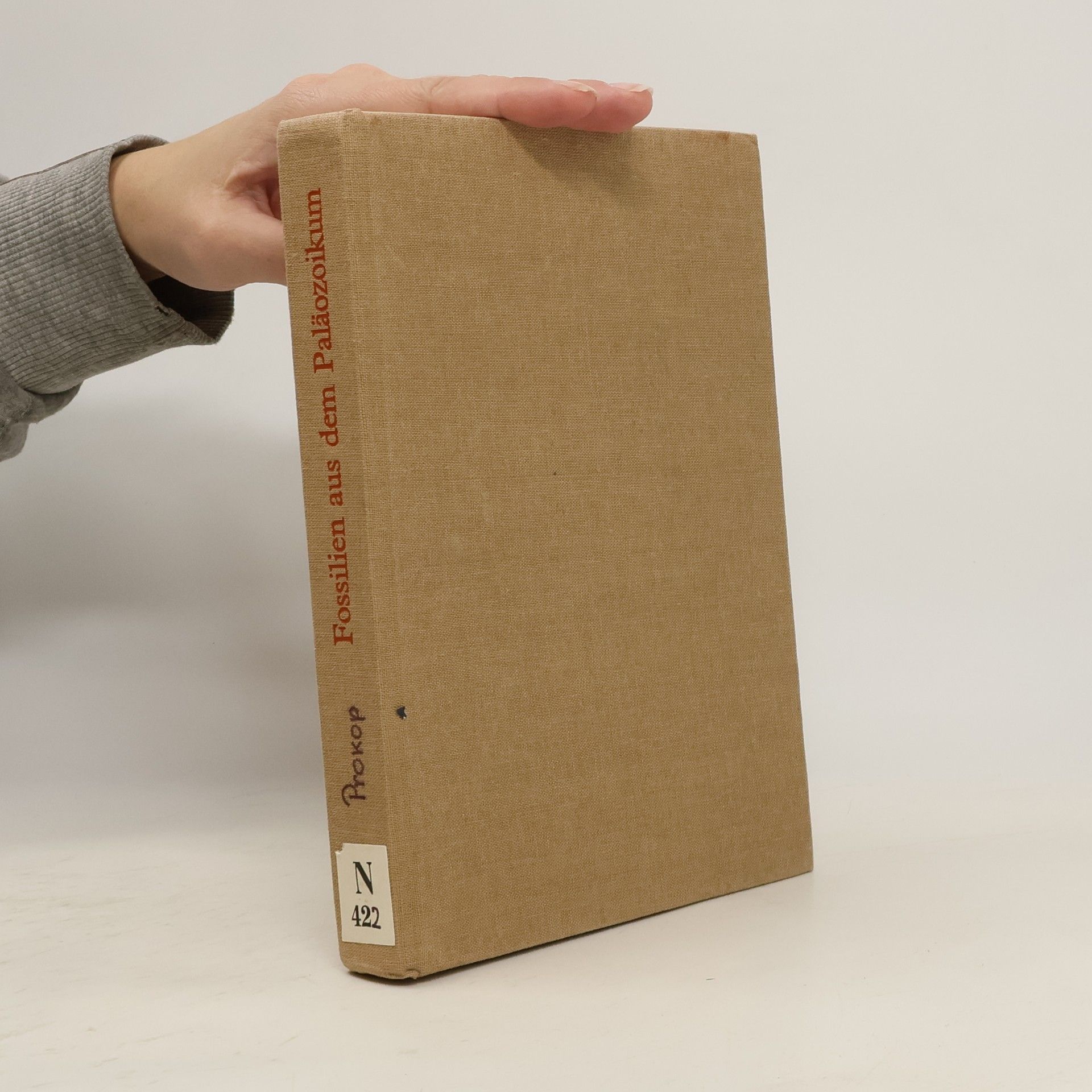 Vladimír Krb Fossilien aus dem Paläozoikum