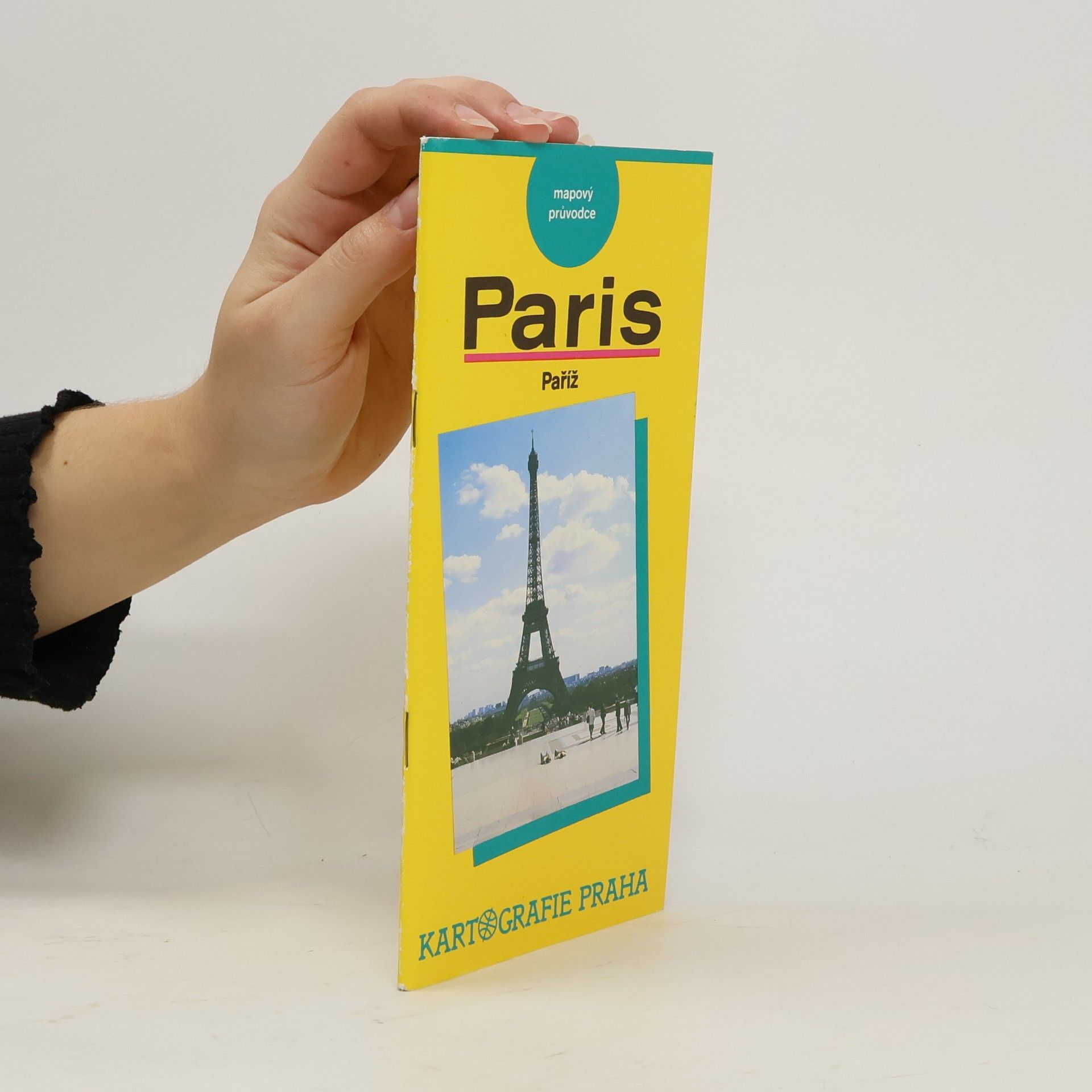 Augustin Fišer Paris / Paříž - mapový průvodce