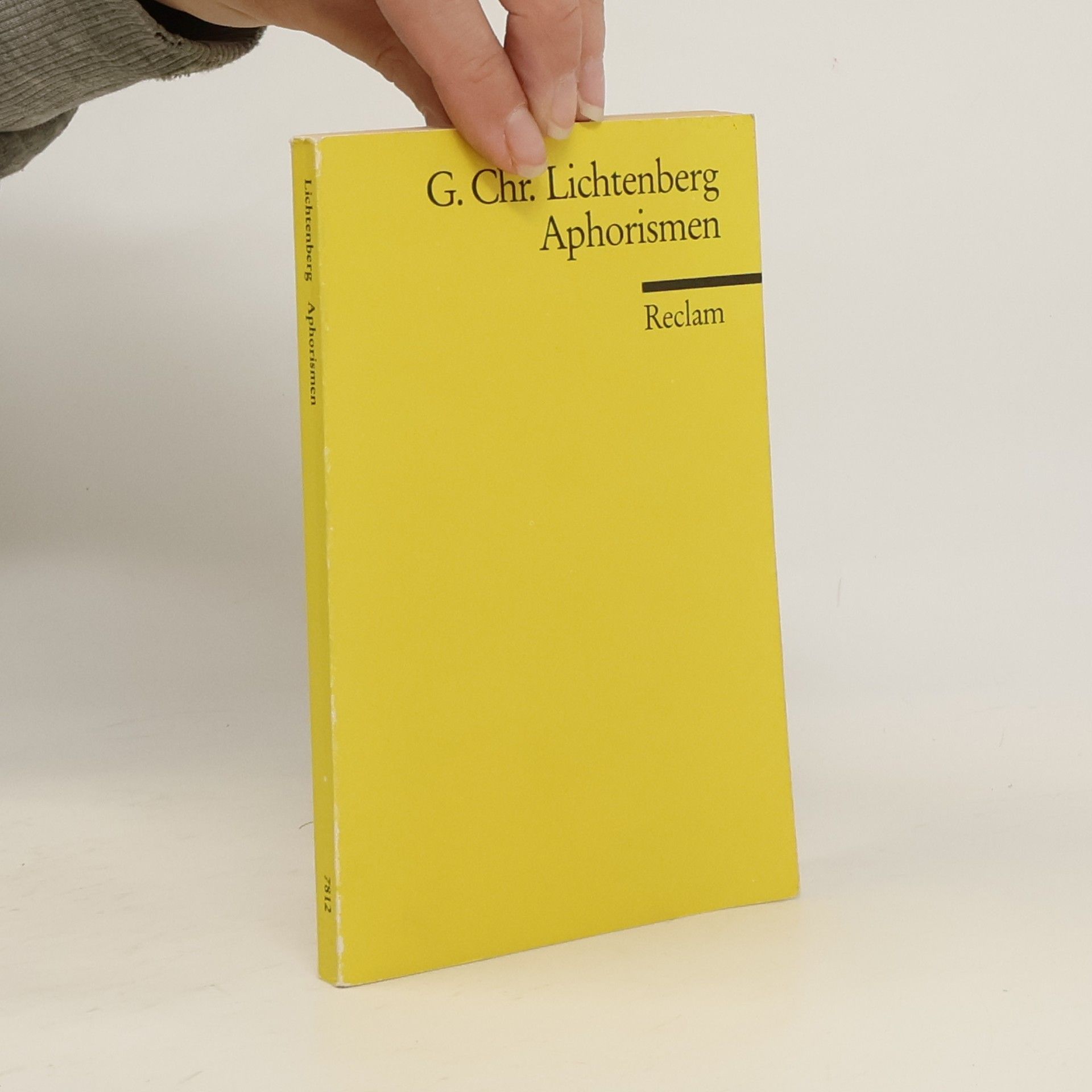 Georg Christoph Lichtenberg Aphorismen